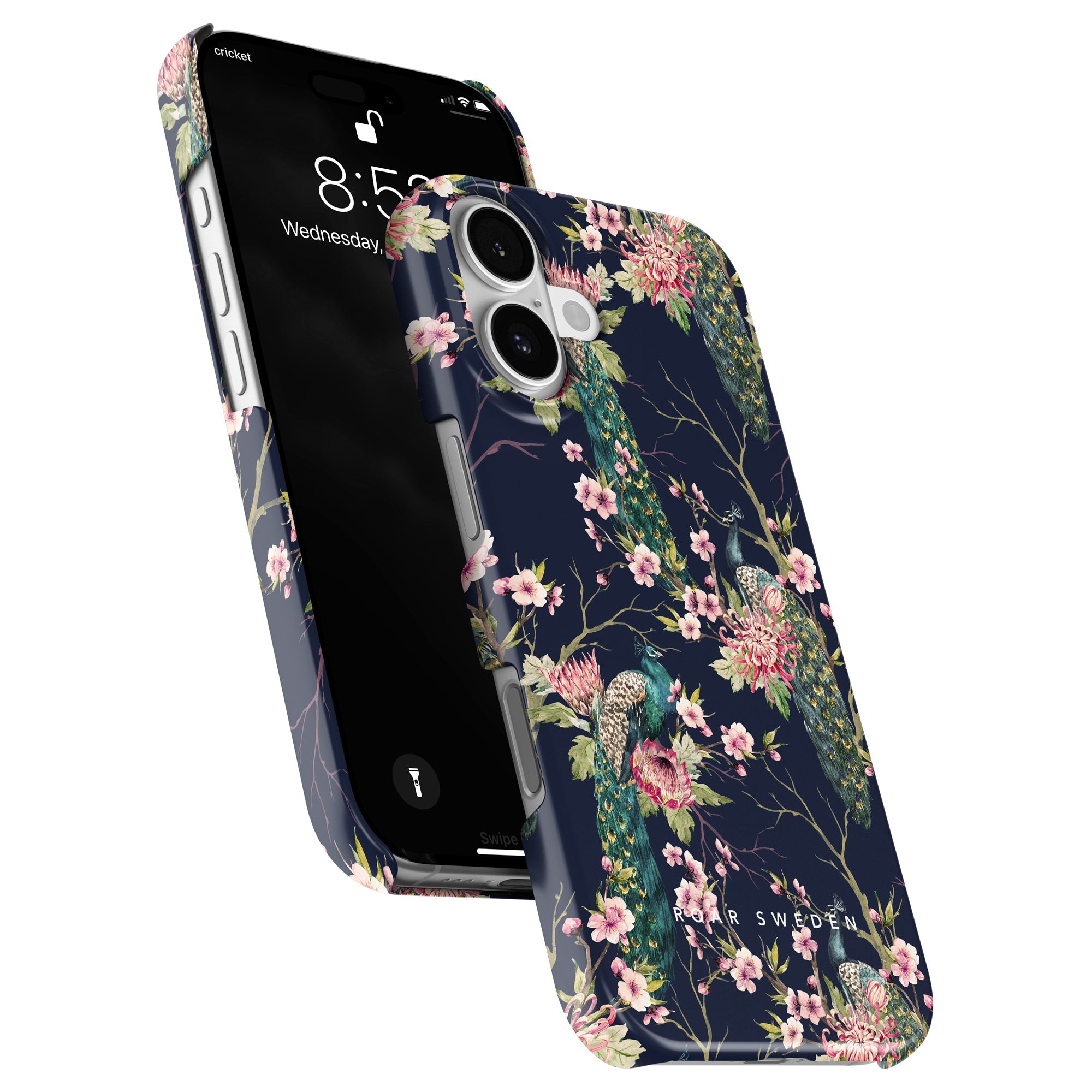 Slim mobilskal – Peafowl