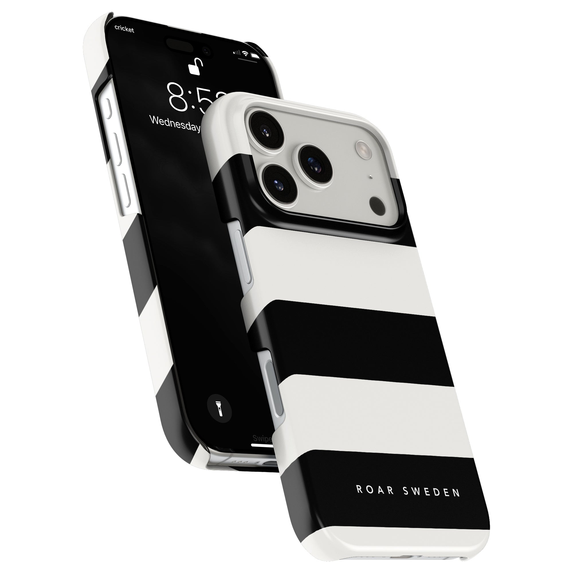 Penguin Stripes - Slim case - Roar Sweden
