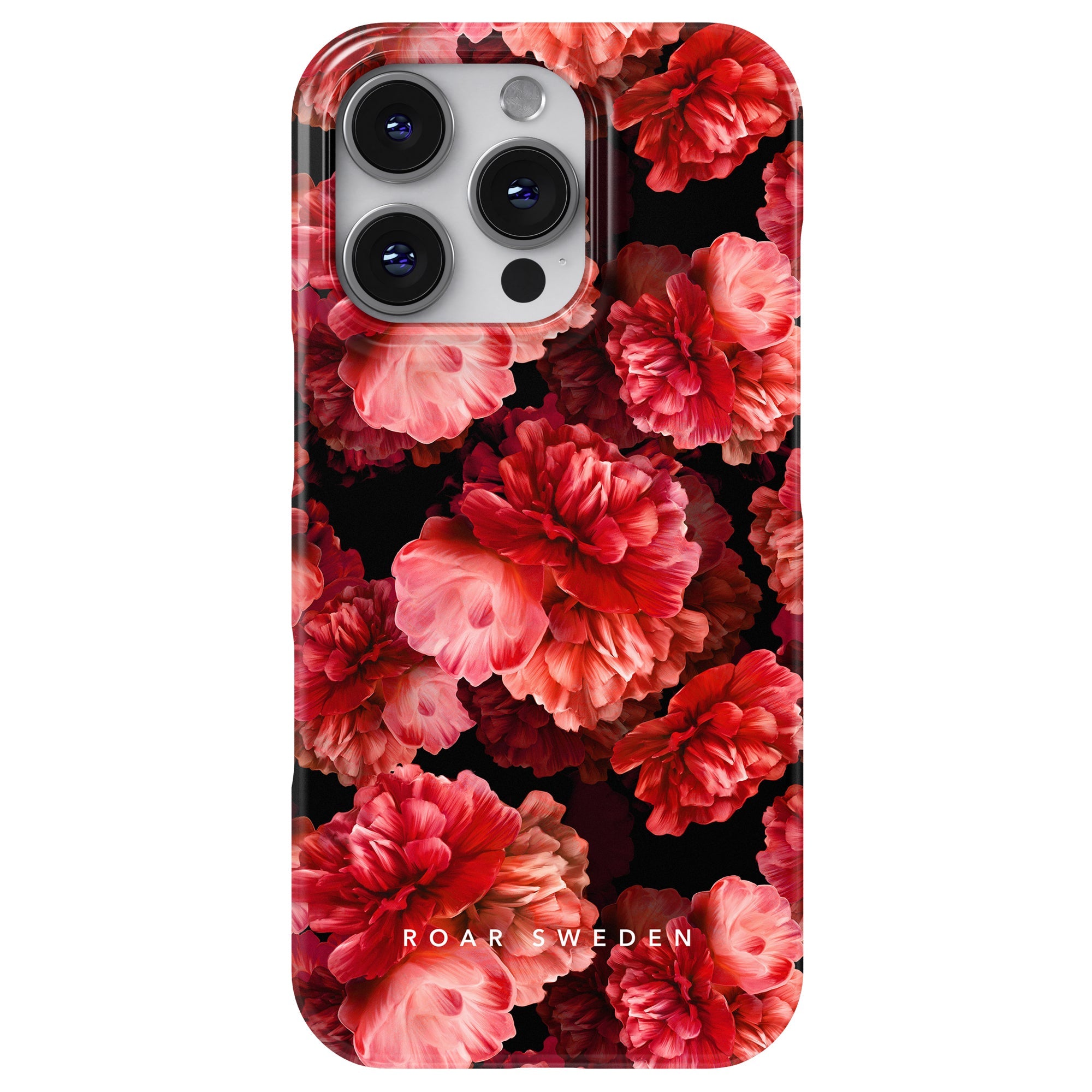 Slim mobilskal – Peonies
