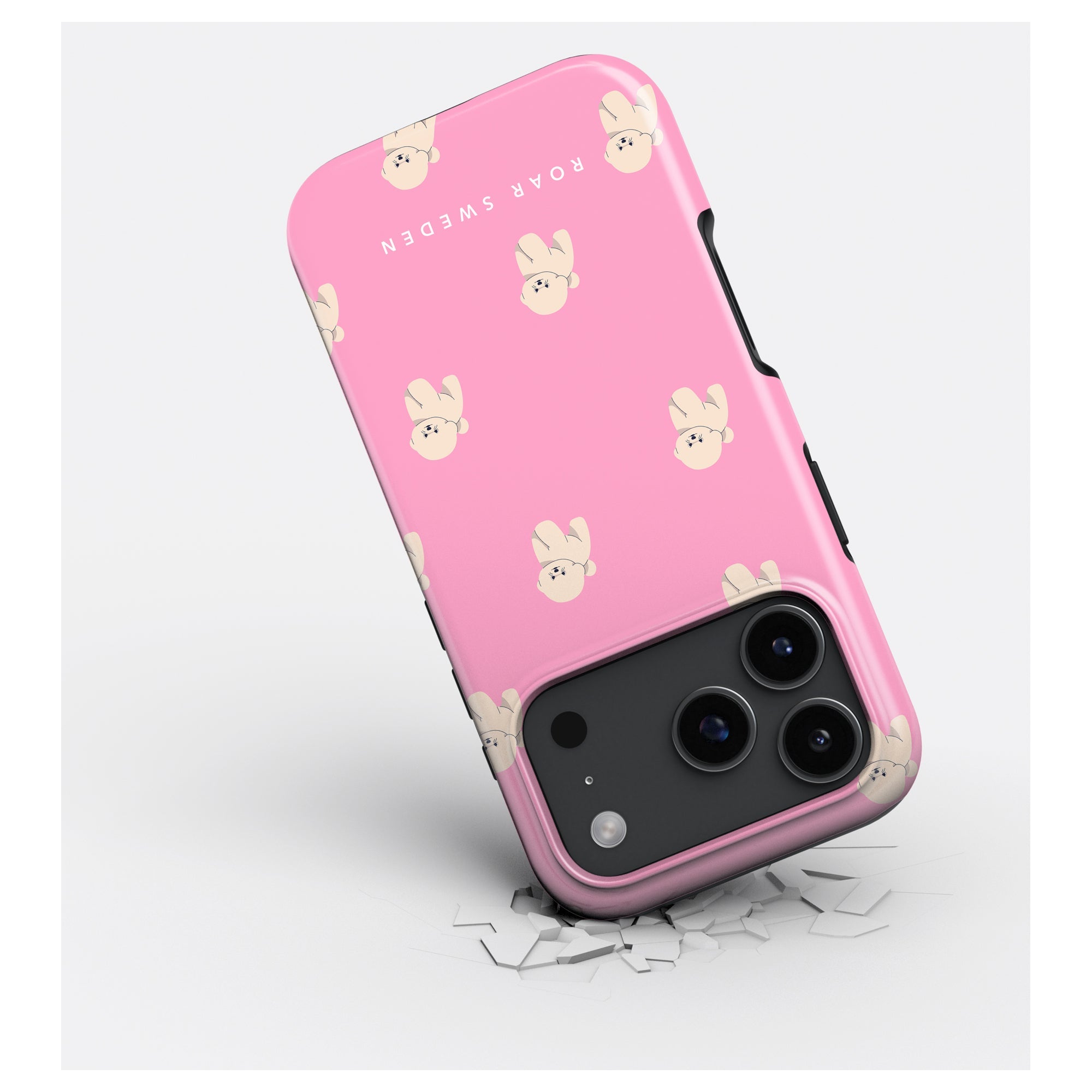 MagSafe mobilskal – Pink Bichon