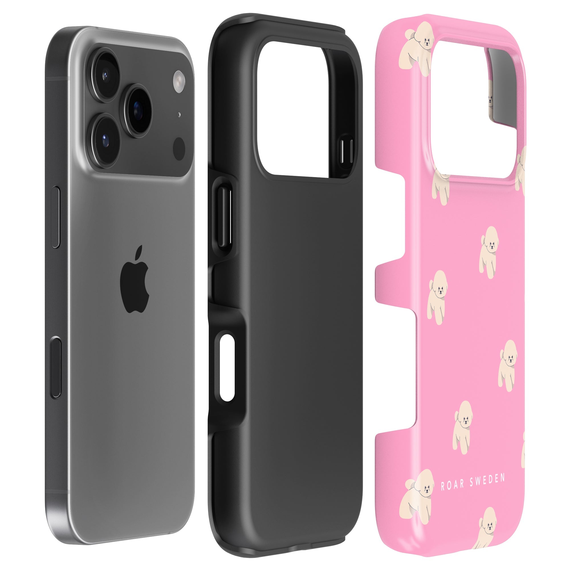 Tough mobilskal – Pink Bichon
