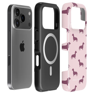 Pink Gravhund - Magsafe Robust Cover