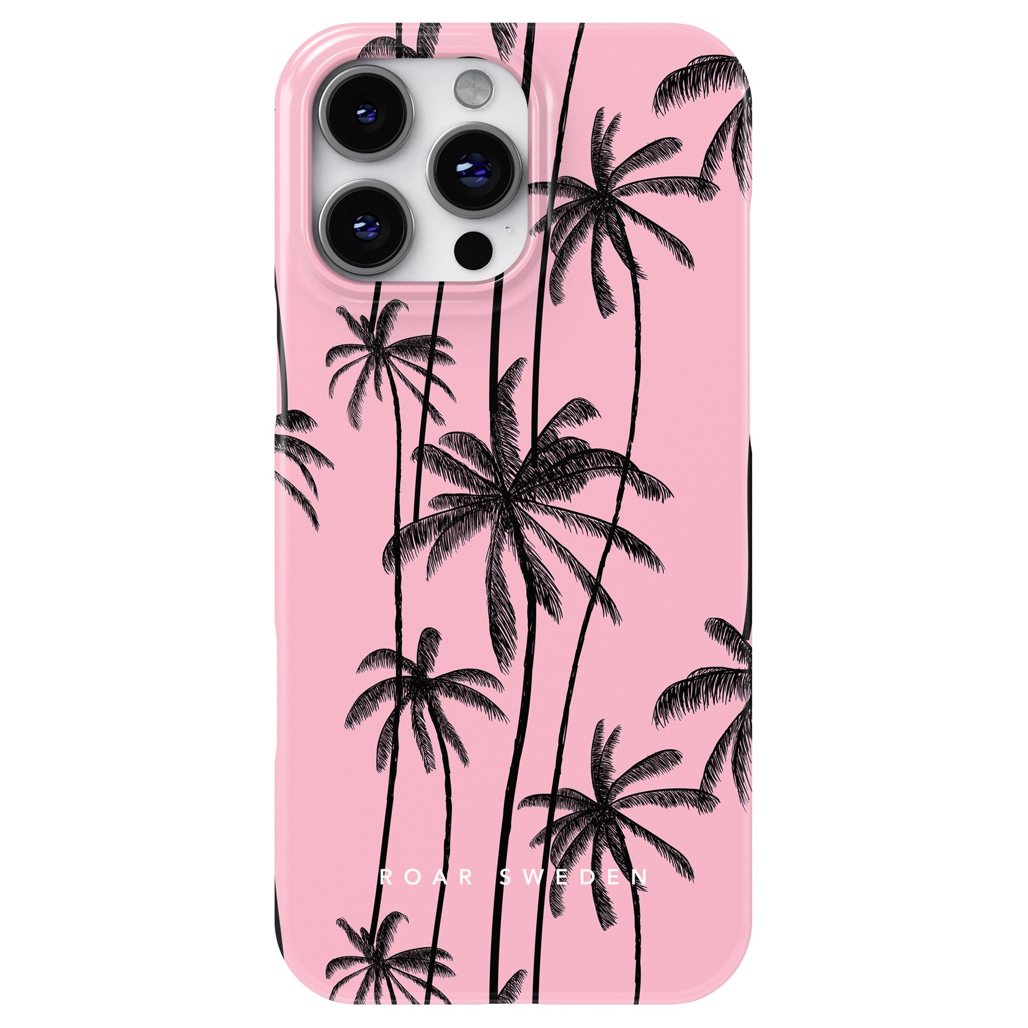 Slim mobilskal – Pink Palms