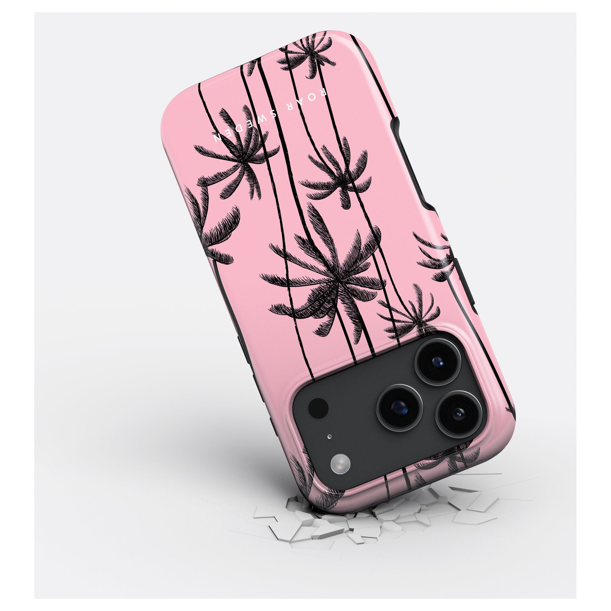 MagSafe mobilskal – Pink Palms