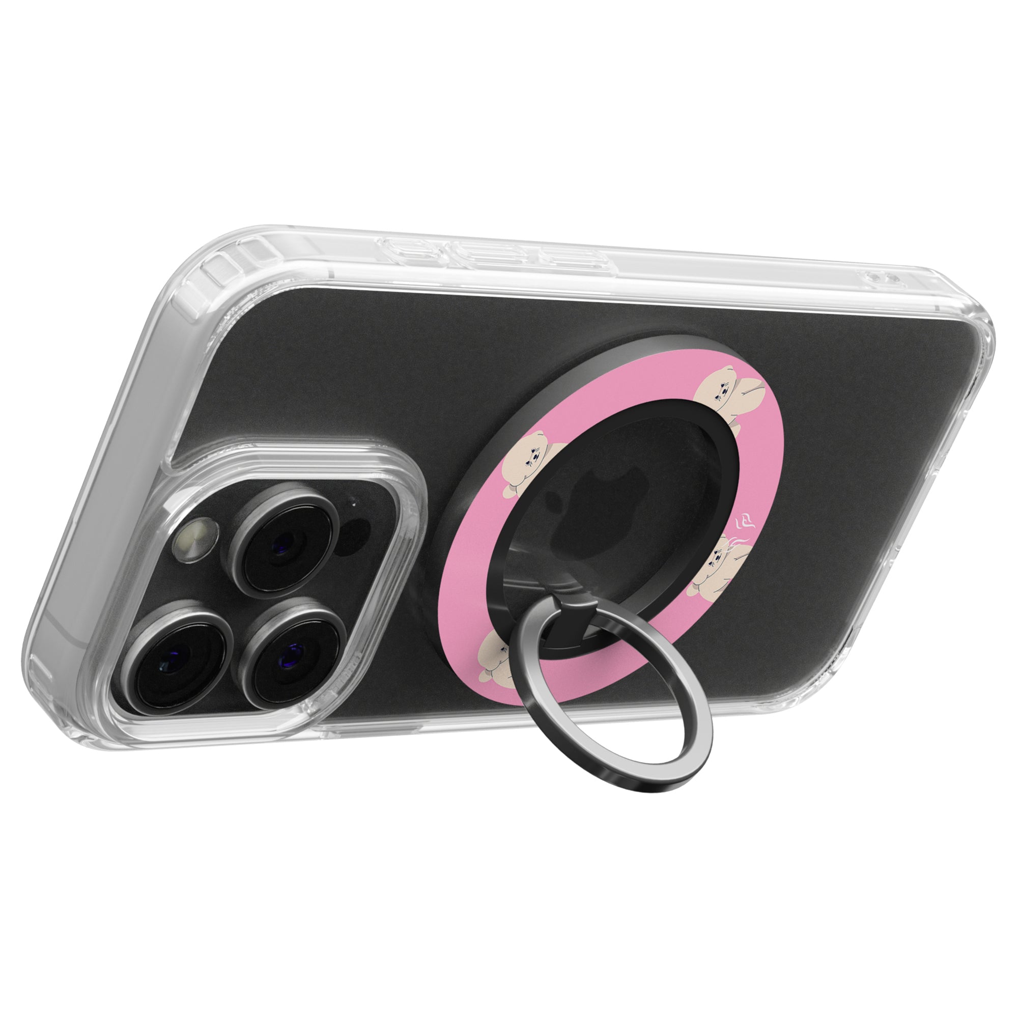 Pink Bichon - Magnetring - Roar Sweden