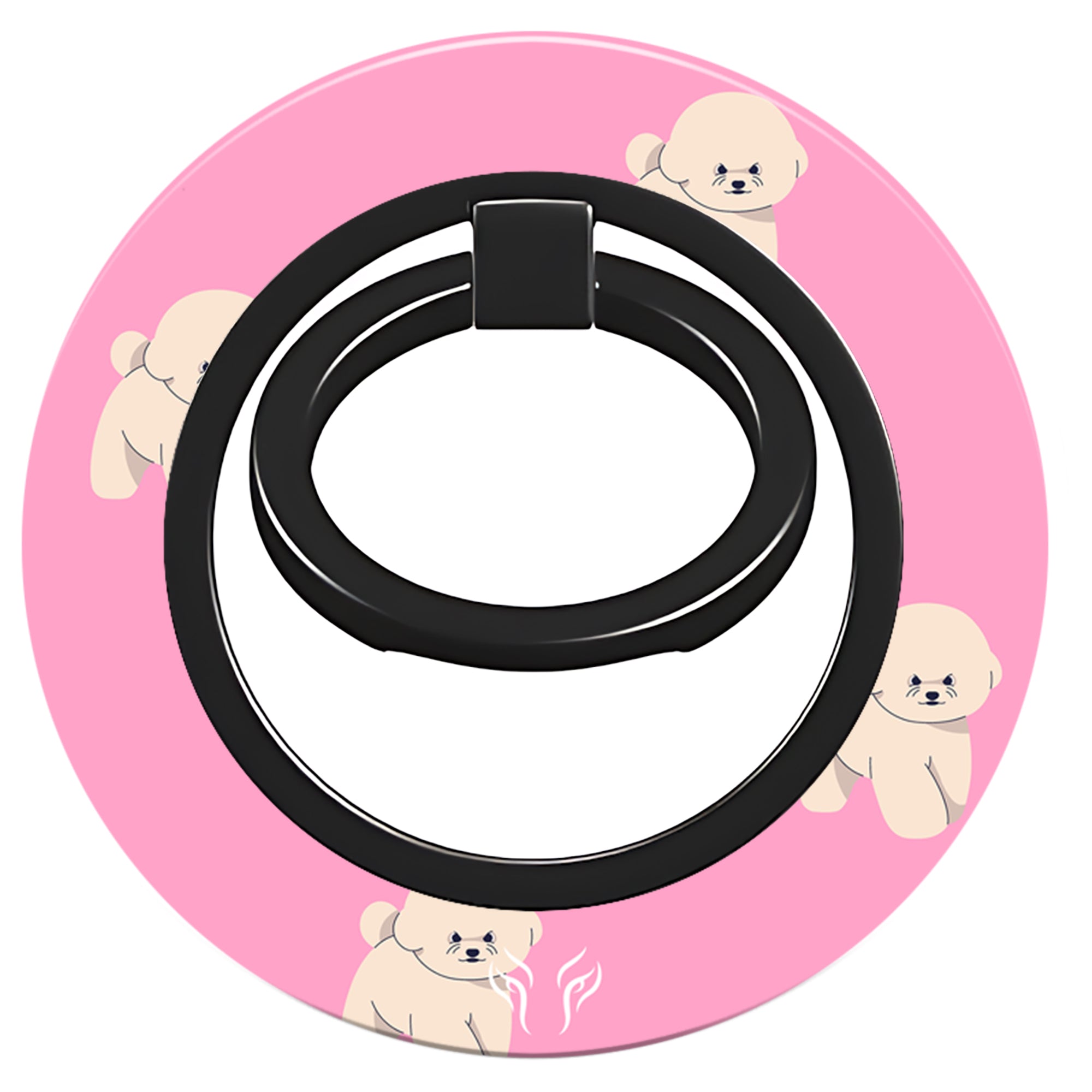 Pink Bichon - Magnetring - Roar Sweden