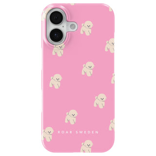 Slim mobilskal – Pink Bichon