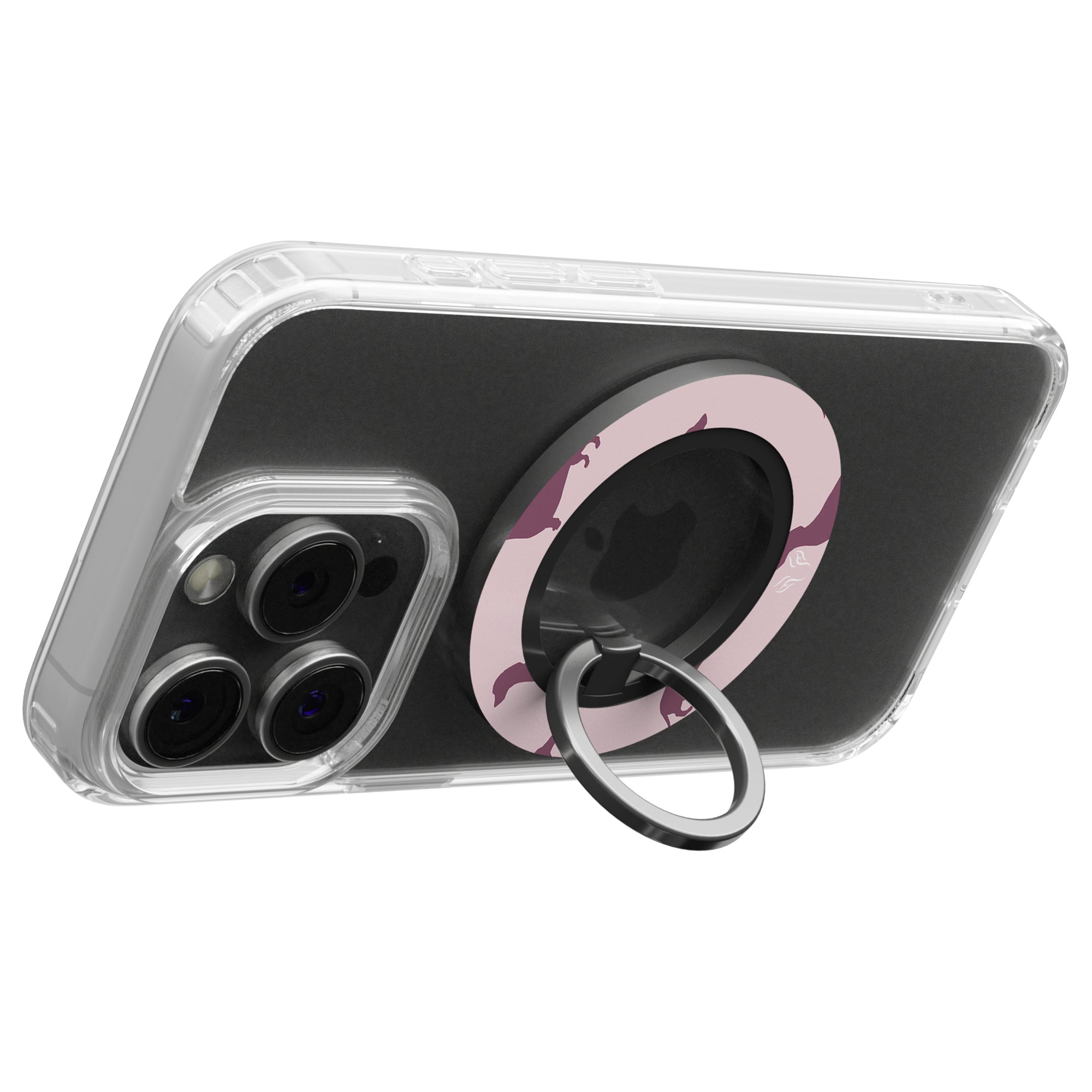 Pink Dachshund - Magnetring – magnetring för mobil