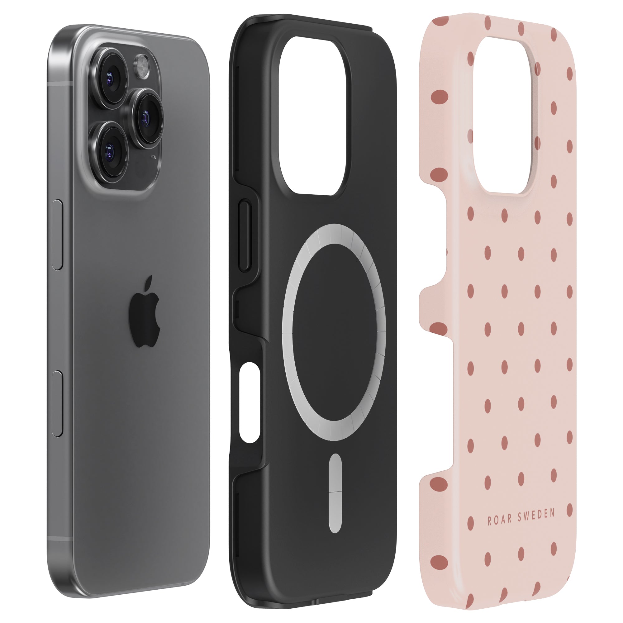Pink Dots - Magsafe Tough Case - Roar Sweden