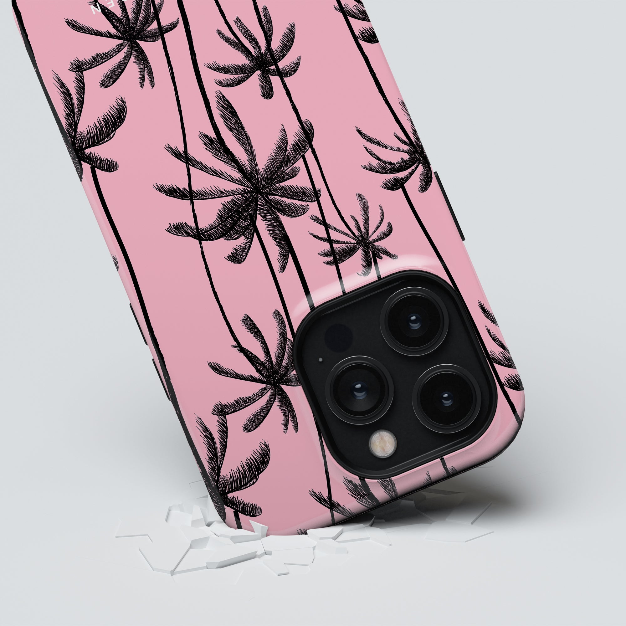 MagSafe mobilskal – Pink Palms