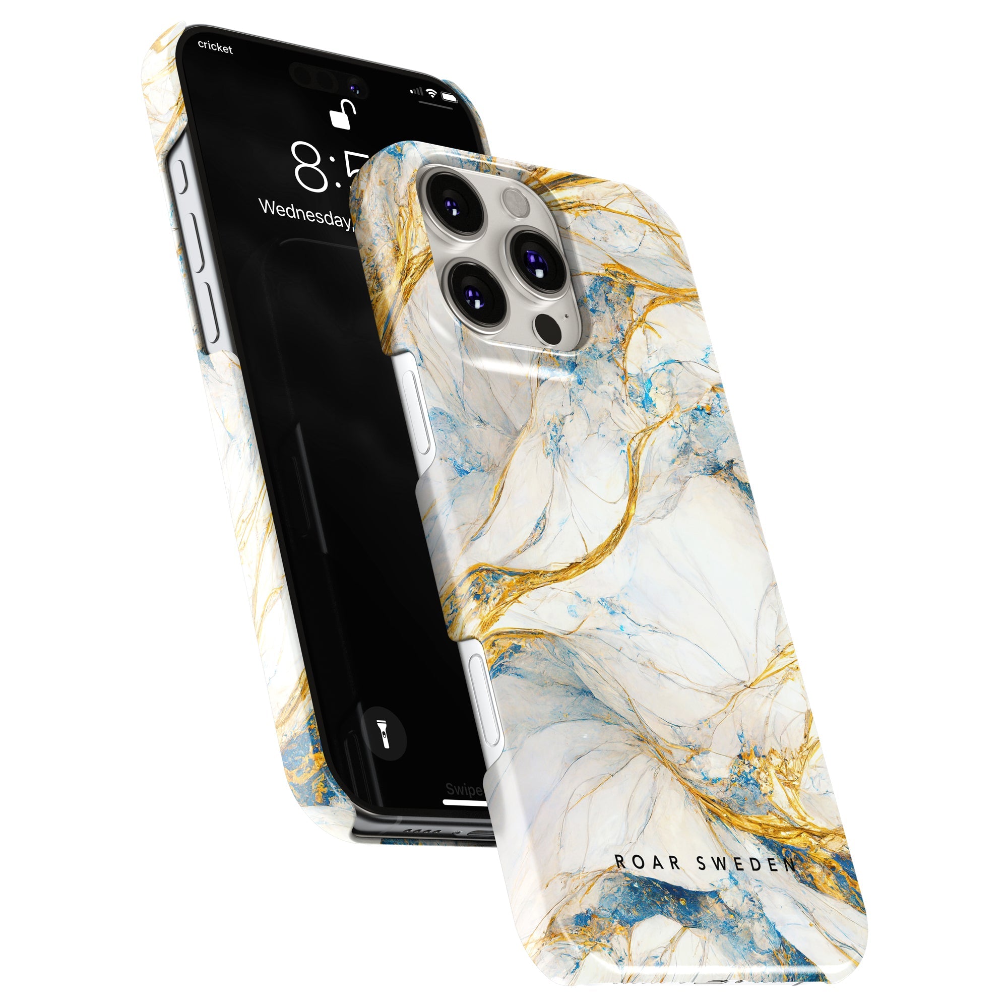 Slim mobilskal – Queen Marble