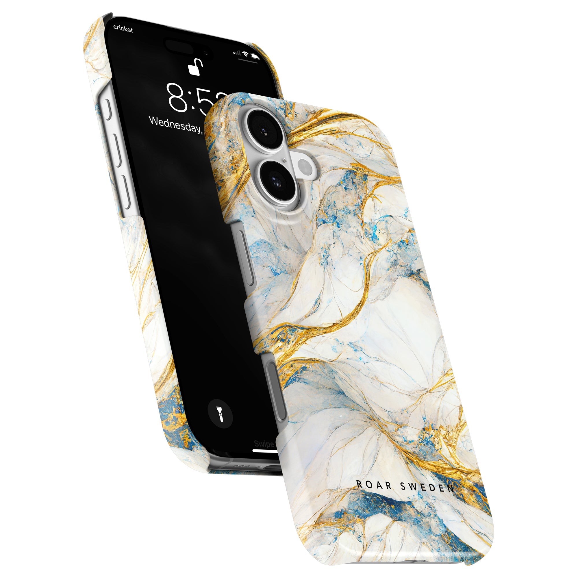 Slim mobilskal – Queen Marble