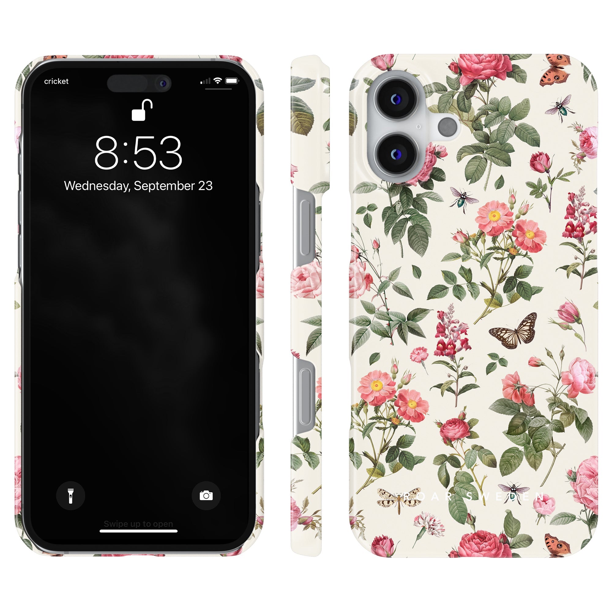 Slim mobilskal – Rose Garden