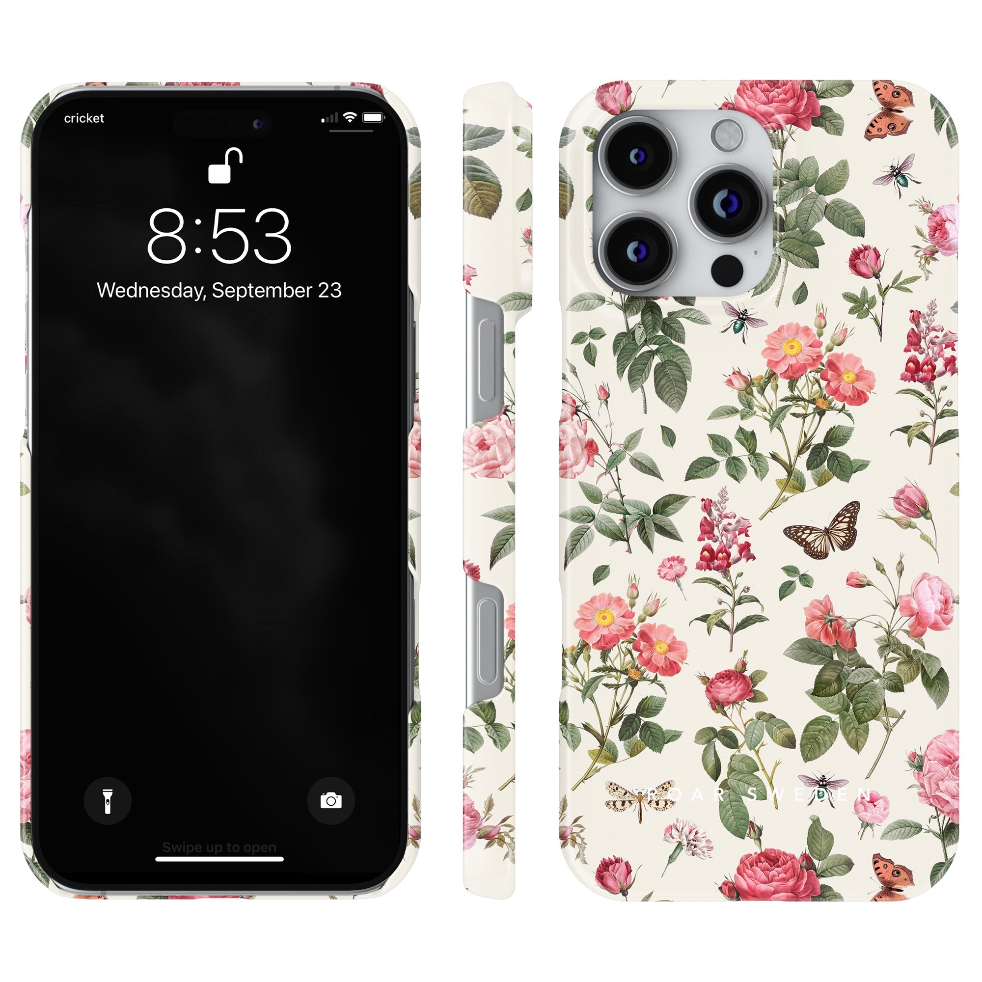 Slim mobilskal – Rose Garden