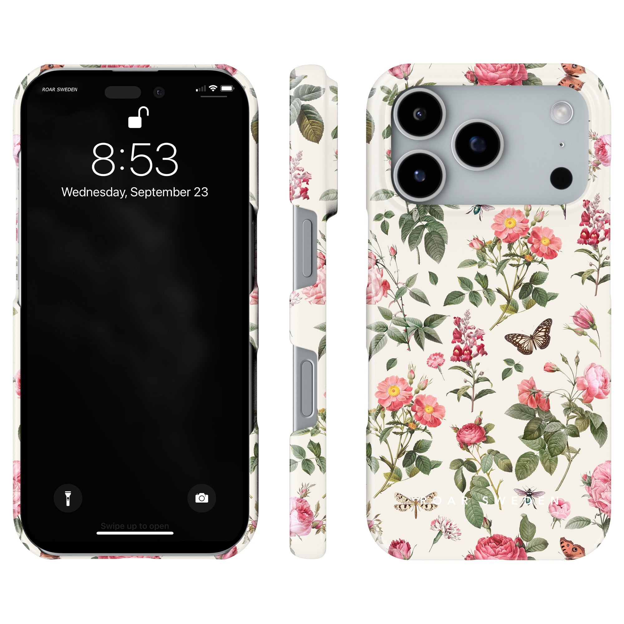 Slim mobilskal – Rose Garden