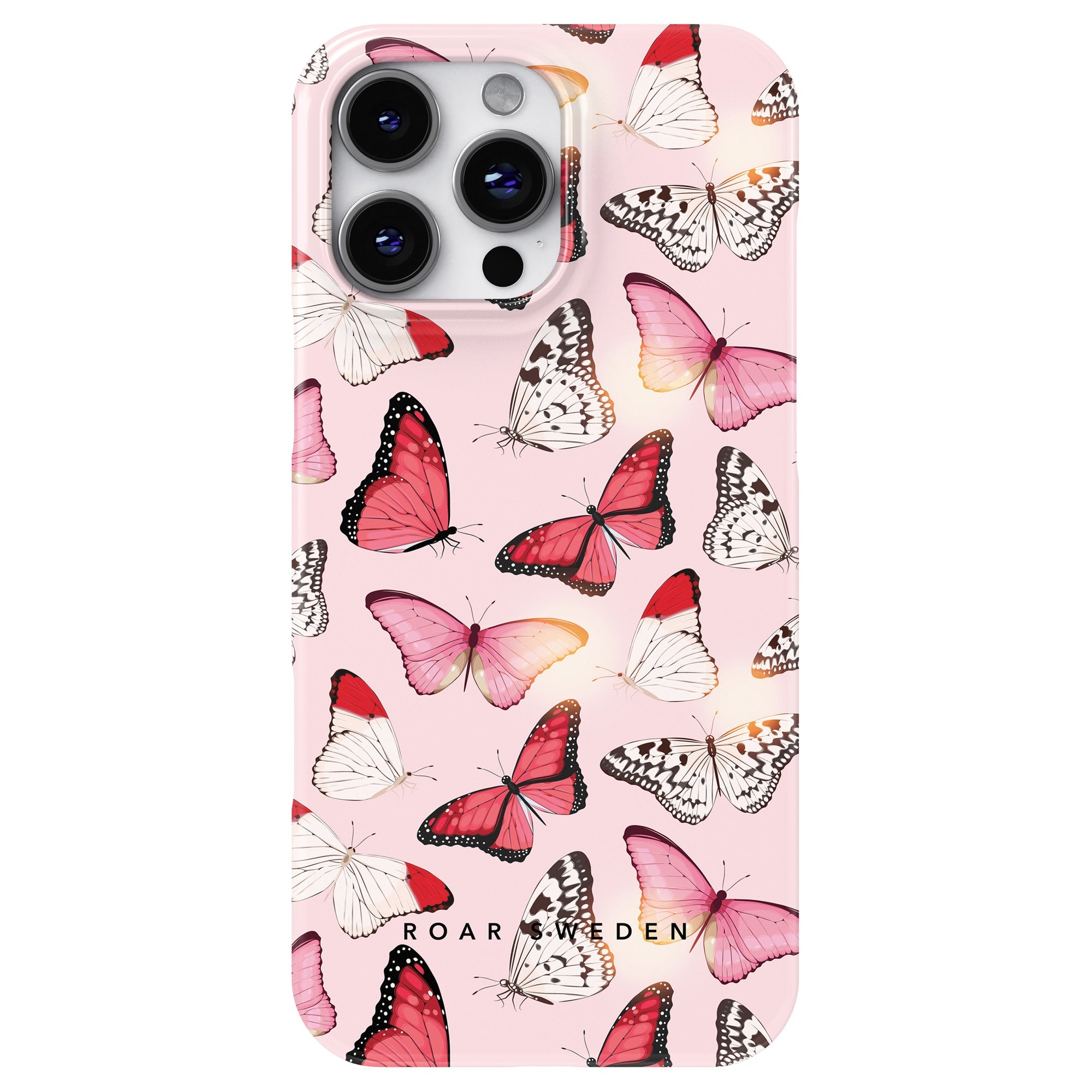 Slim mobilskal – Rosy Butterflies
