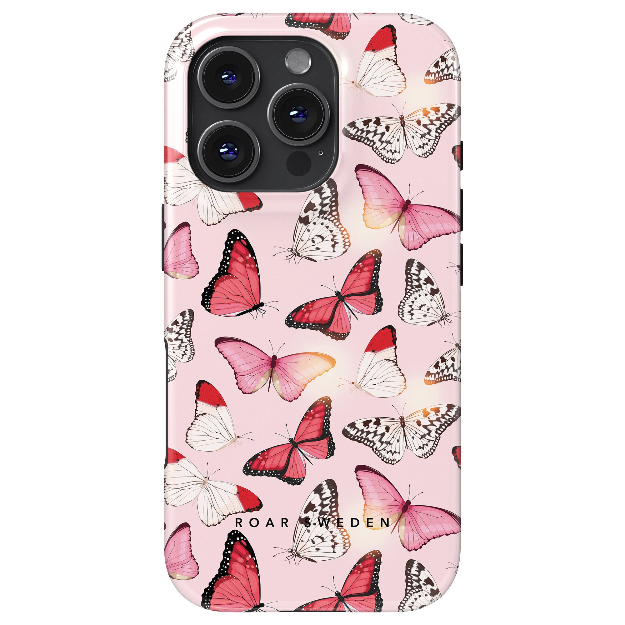 MagSafe mobilskal – Rosy Butterflies