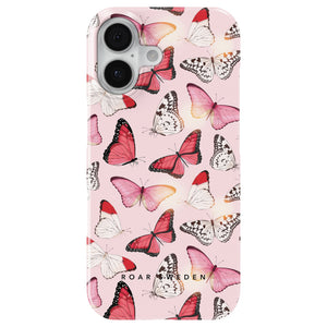 Rosy Butterflies - Slankt etui
