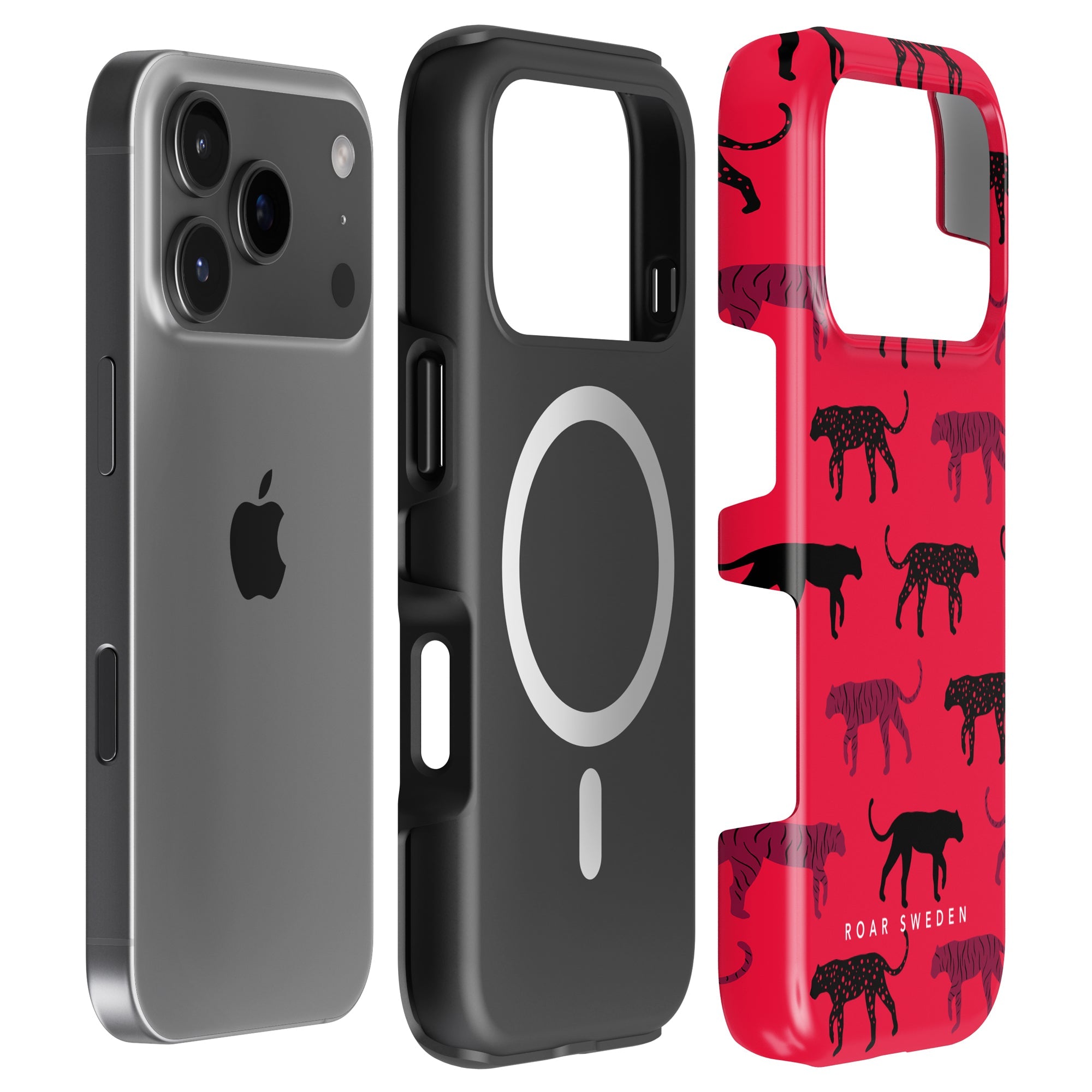 MagSafe mobilskal – Scarlet Felidae