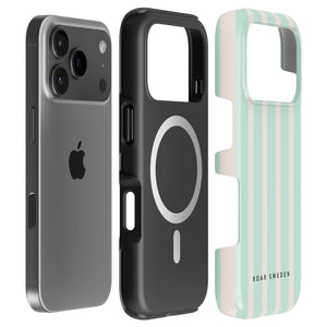 Seafoam Stripes - Magsafe Robust Cover