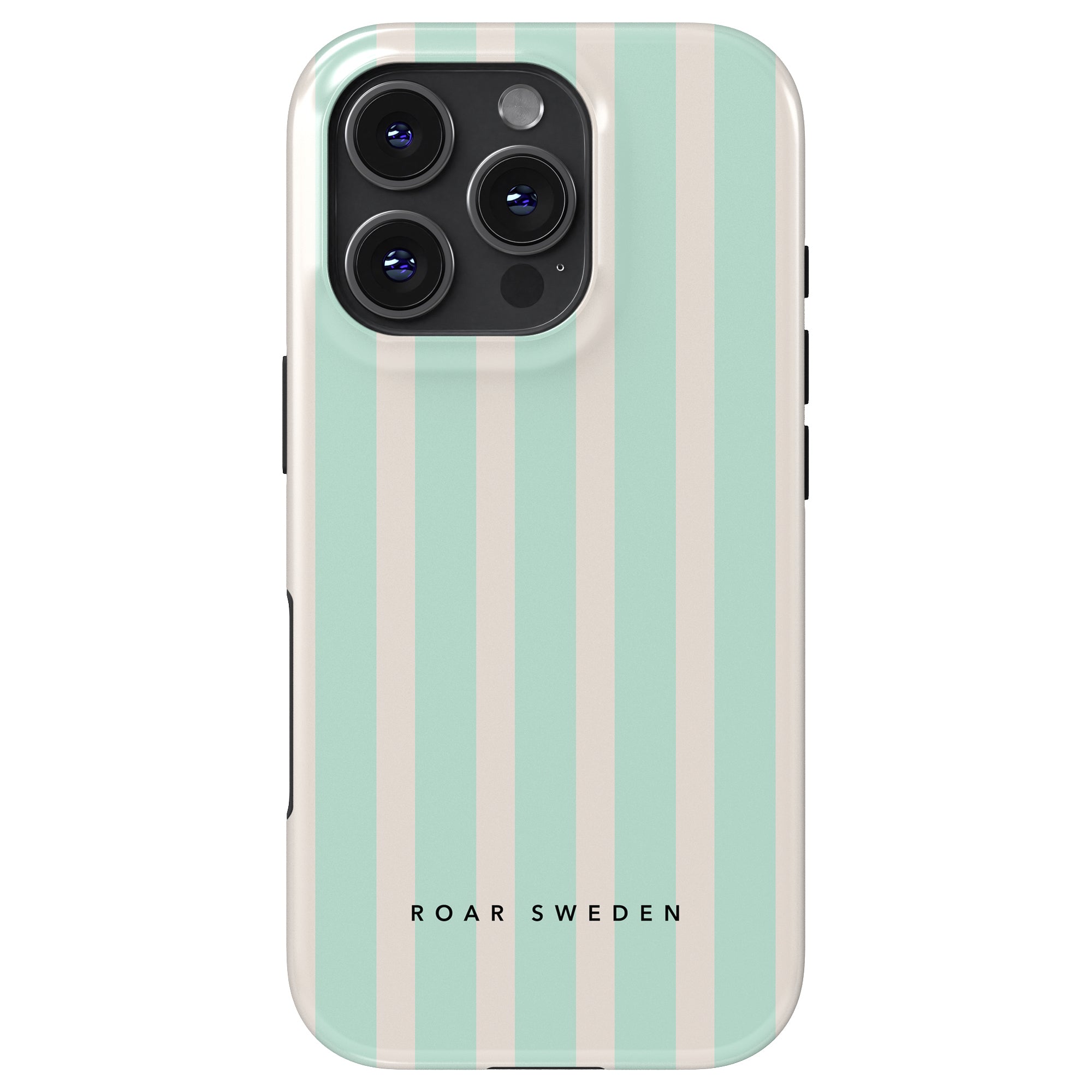 Tough mobilskal - Seafoam Stripes