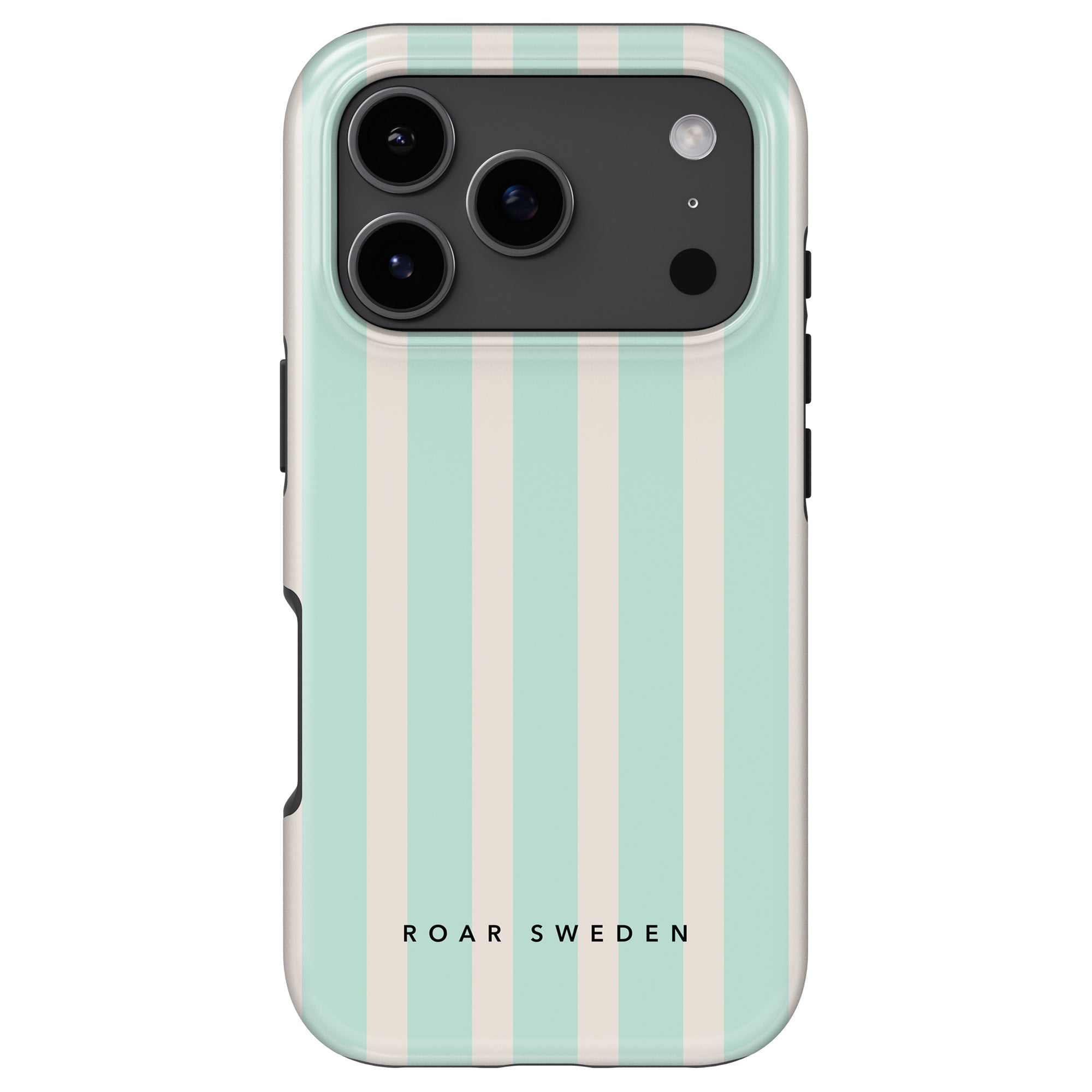Seafoam Stripes - Tough Case - Roar Sweden