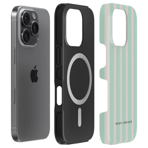 Seafoam Stripes - Magsafe Robust Cover