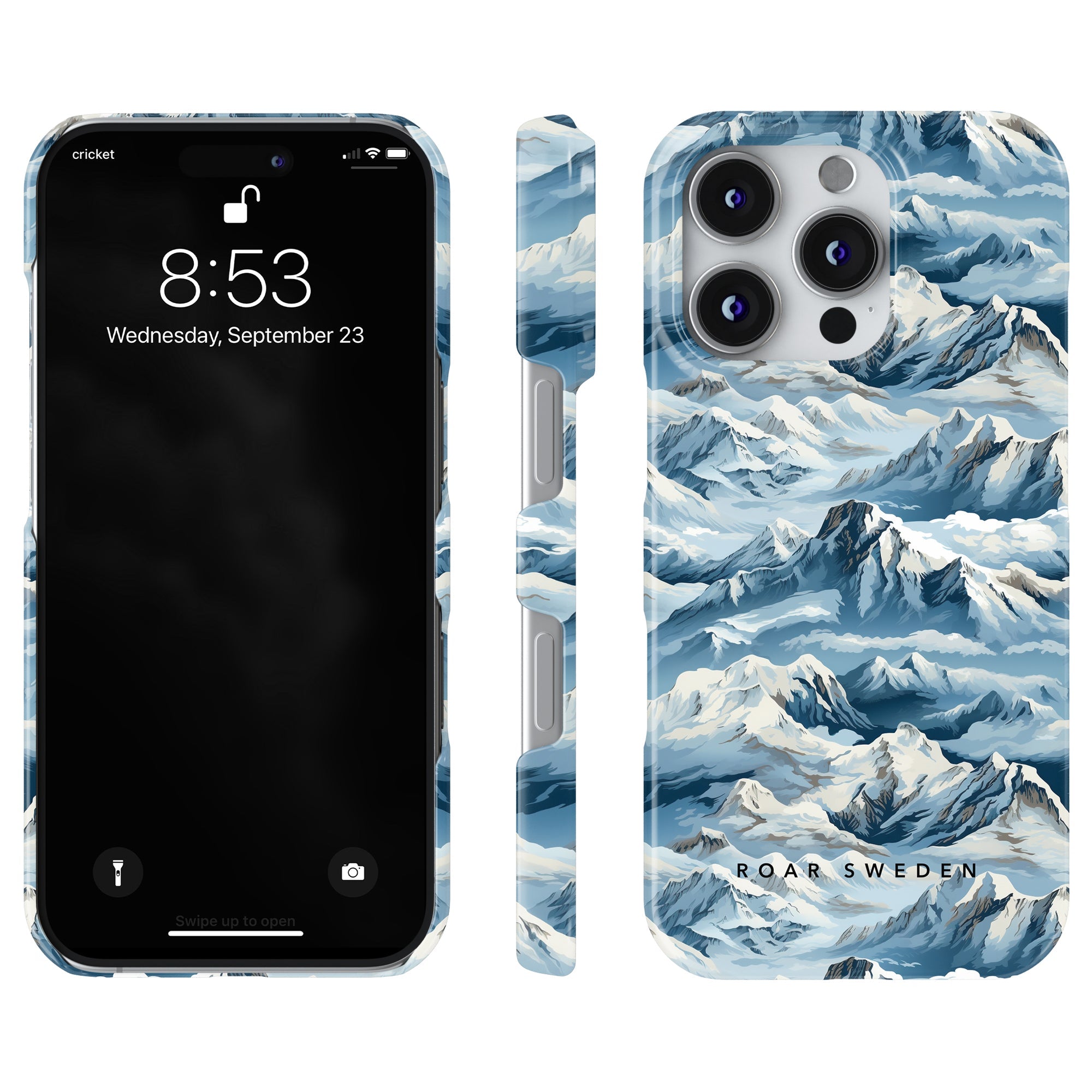 Slim mobilskal – Snowy Mountains