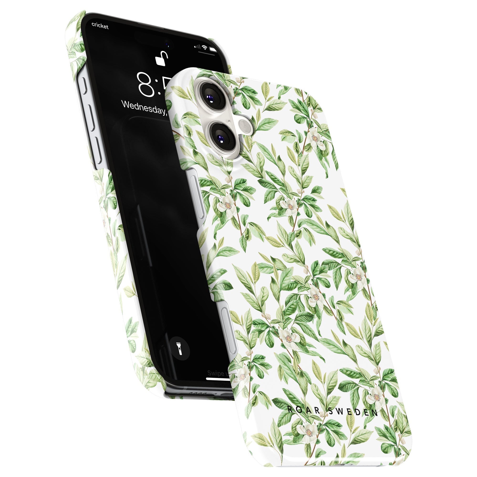 Slim mobilskal – Spring Leaves