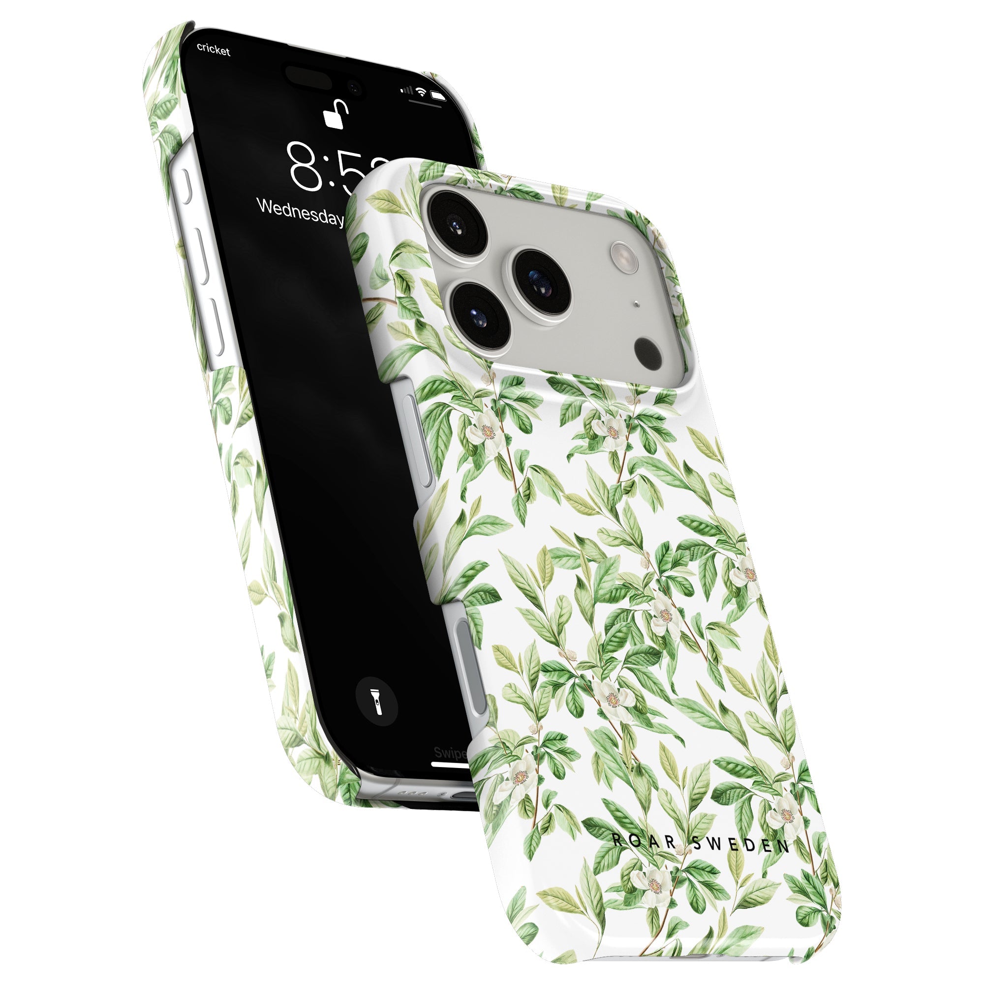 Slim mobilskal – Spring Leaves