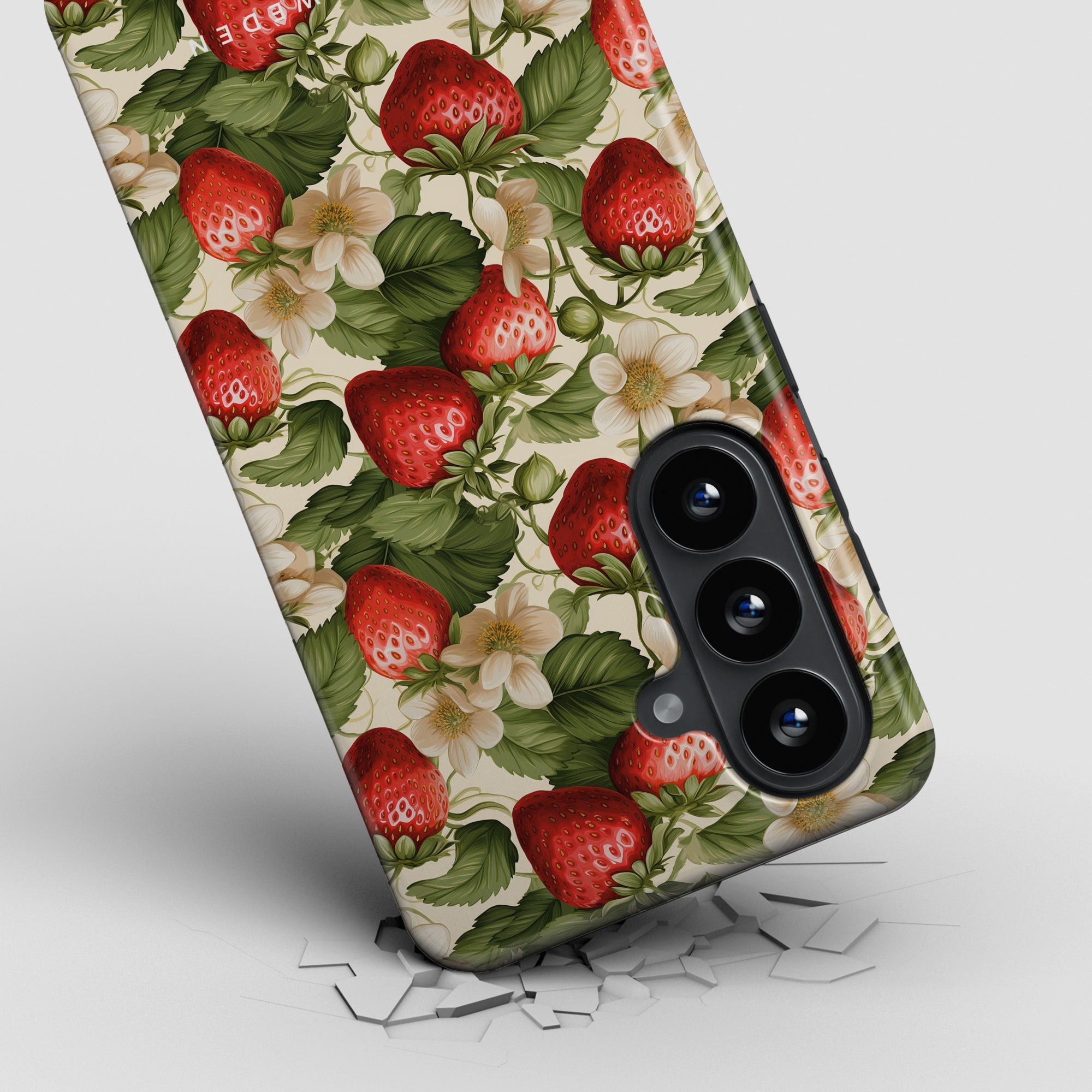 Tough mobilskal – Strawberries