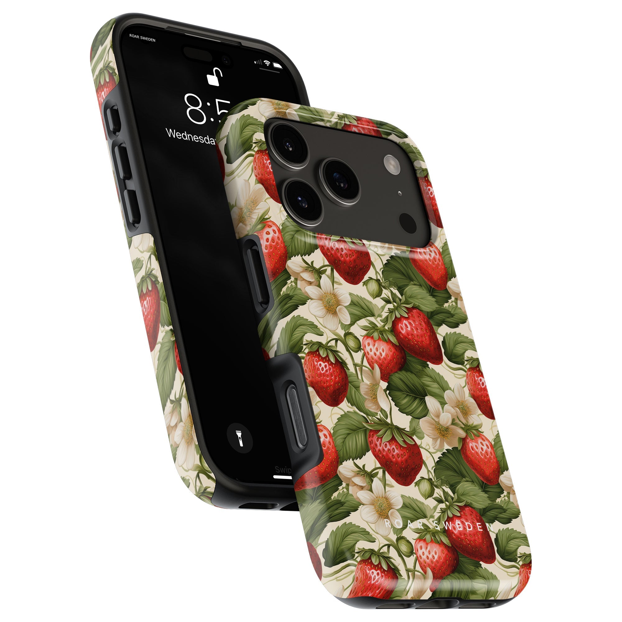 Tough mobilskal – Strawberries