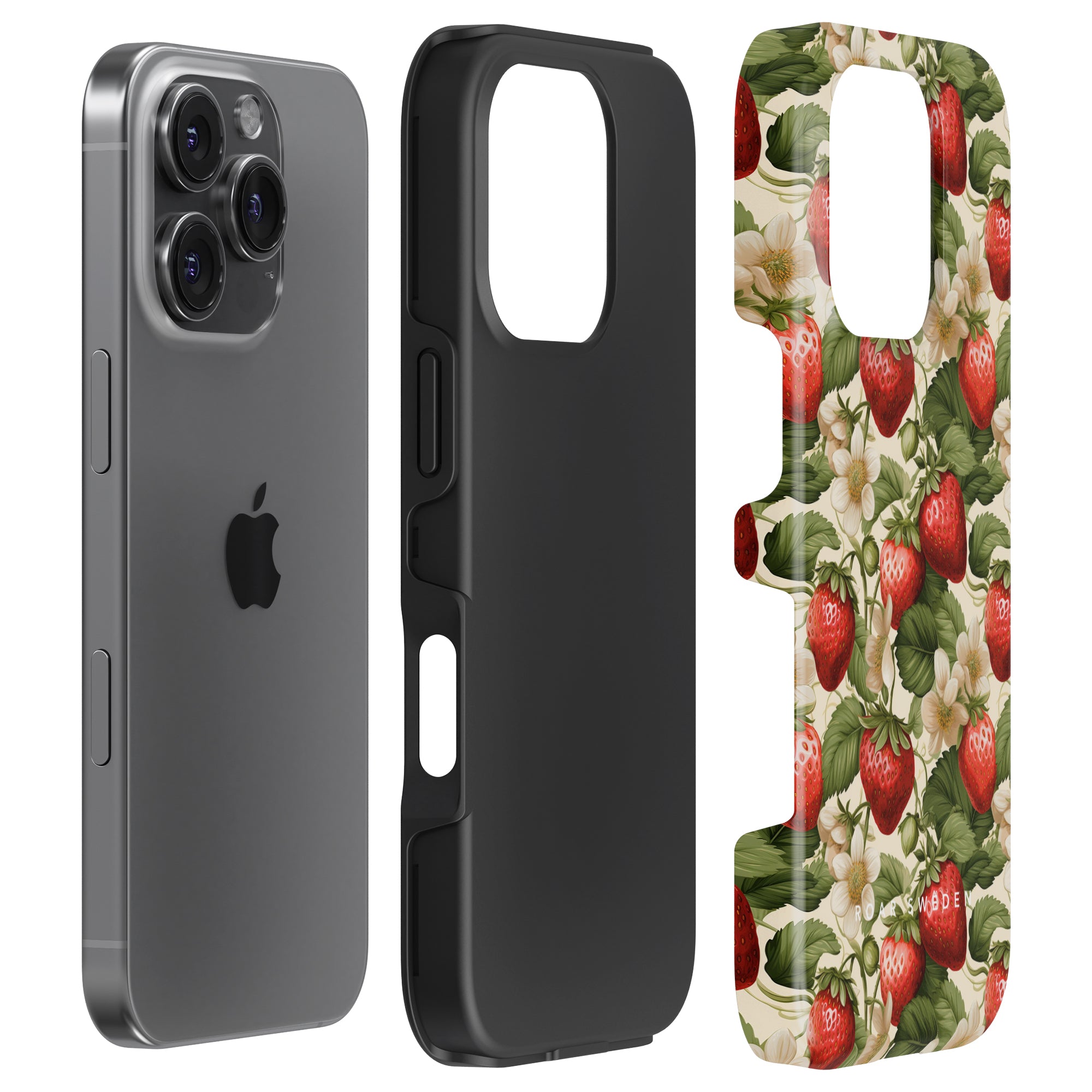 Tough mobilskal – Strawberries