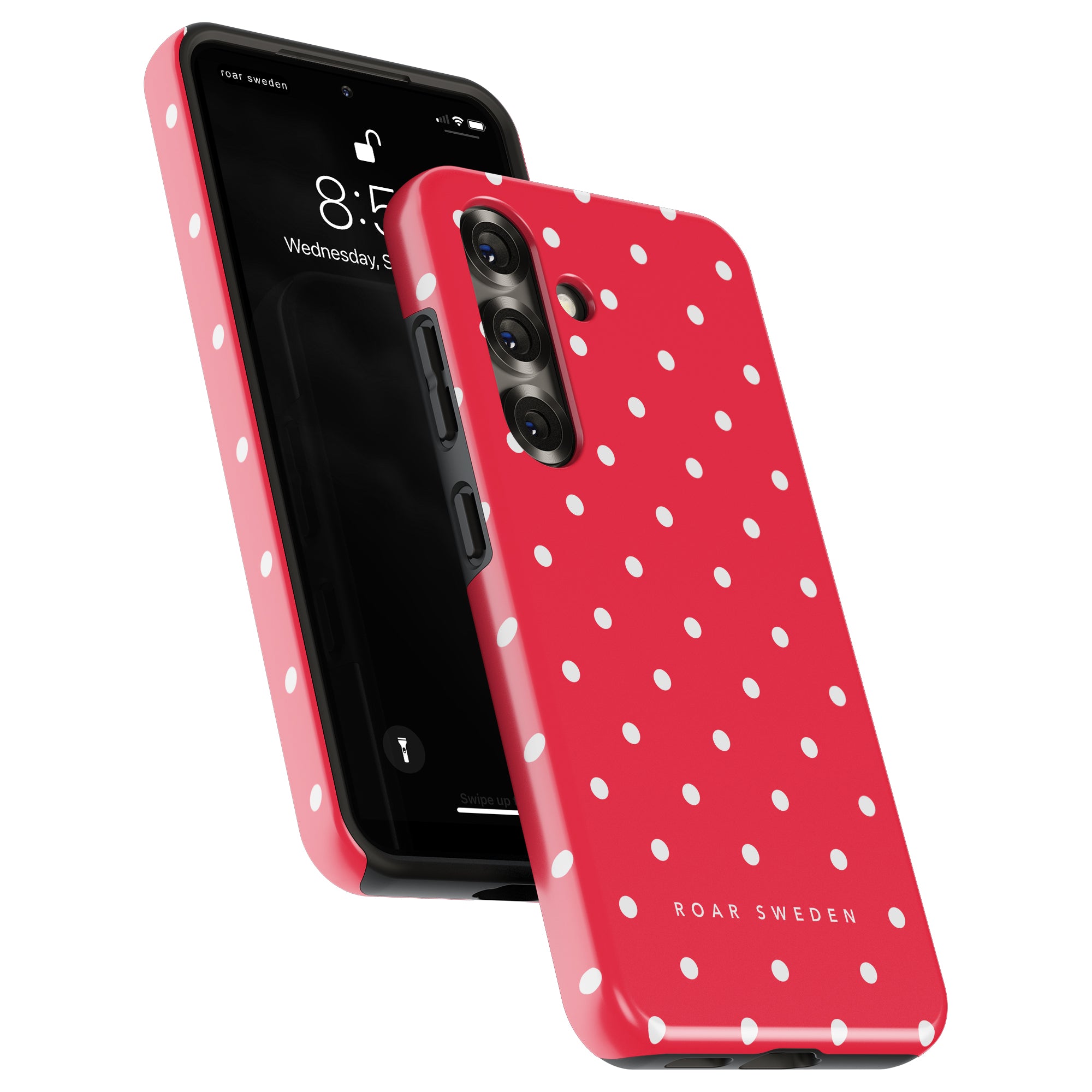 Strawberry Dots - Tough Case - Roar Sweden