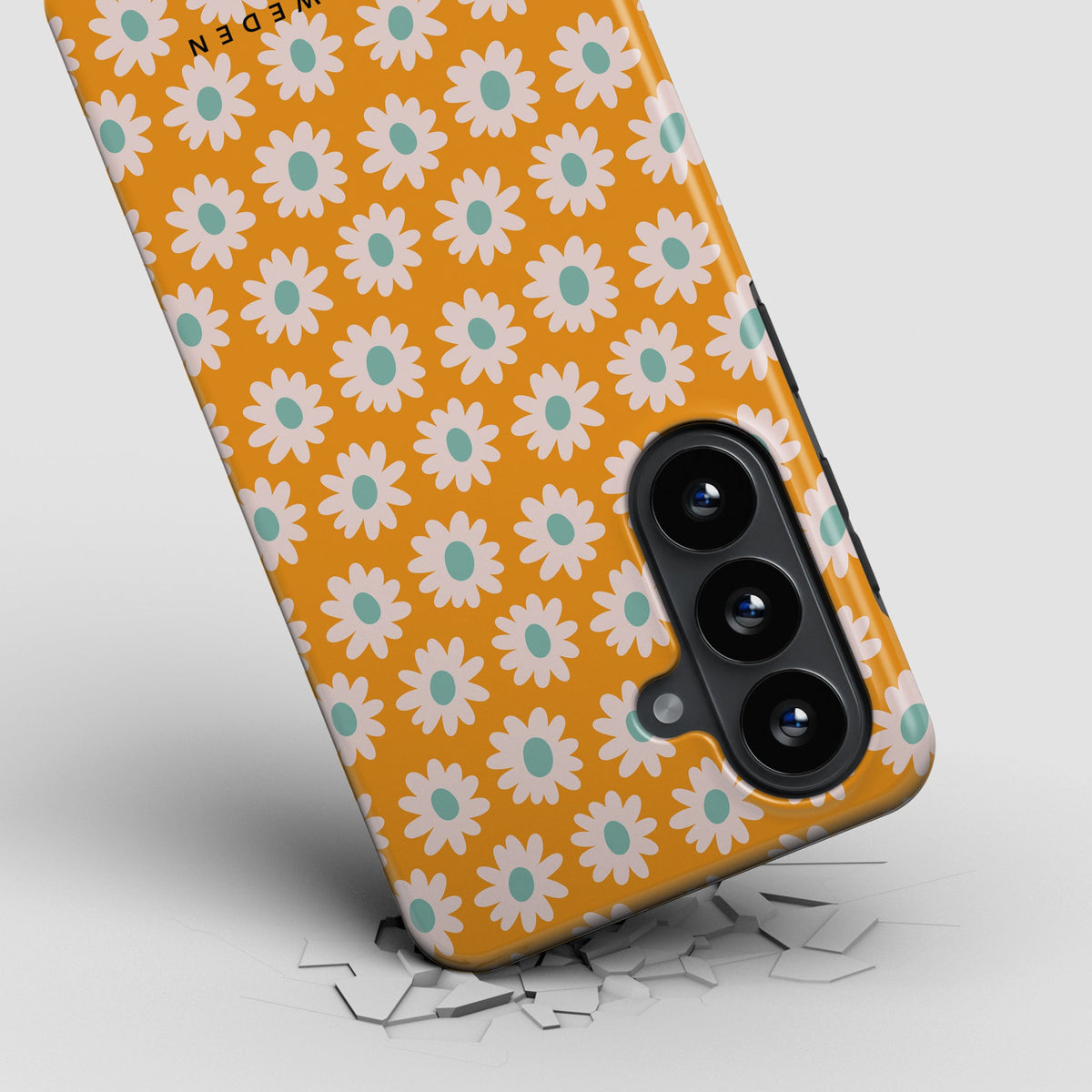 Tough mobilskal – Vårblomma Orange