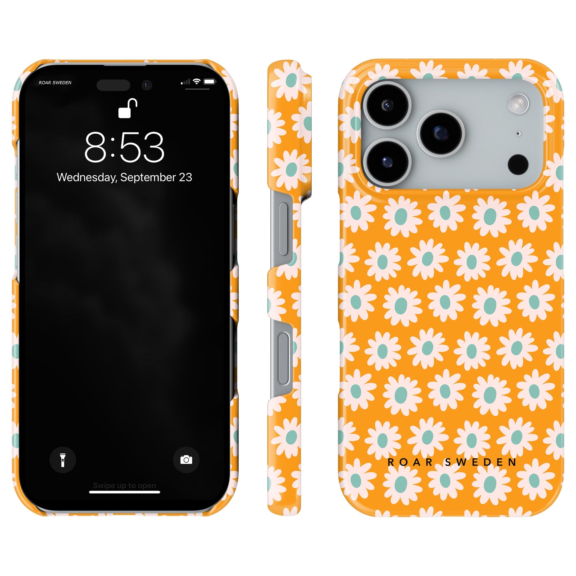 Forårsblomst Orange - Tyndt etui
