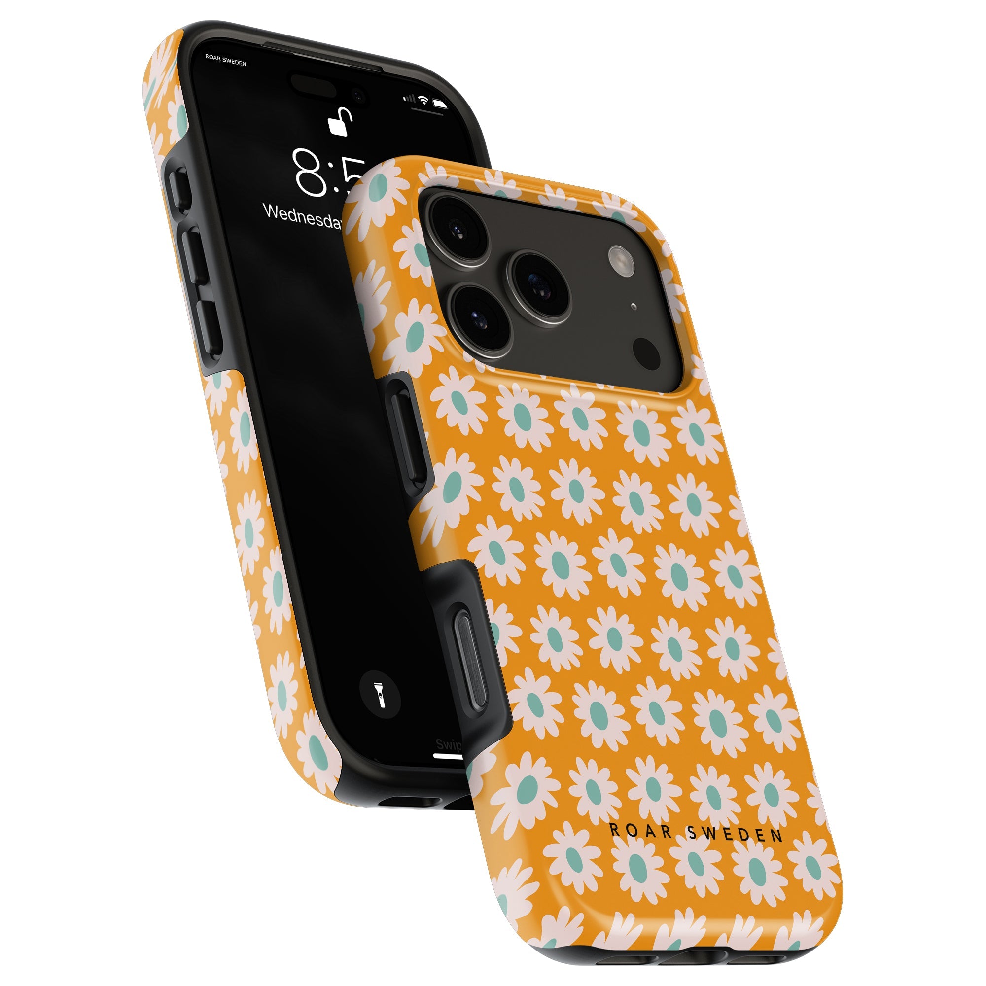 Tough mobilskal – Vårblomma Orange