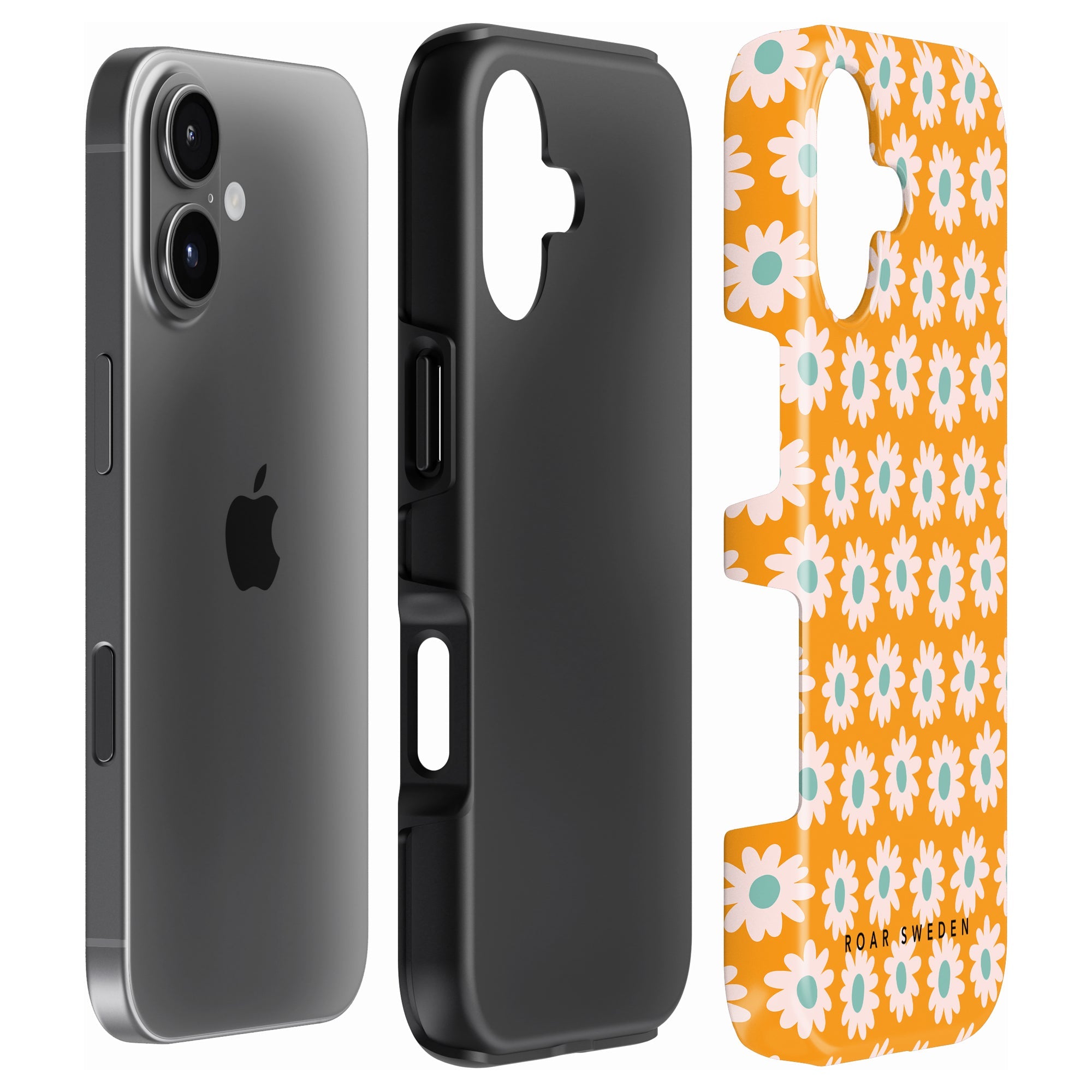 Tough mobilskal – Vårblomma Orange