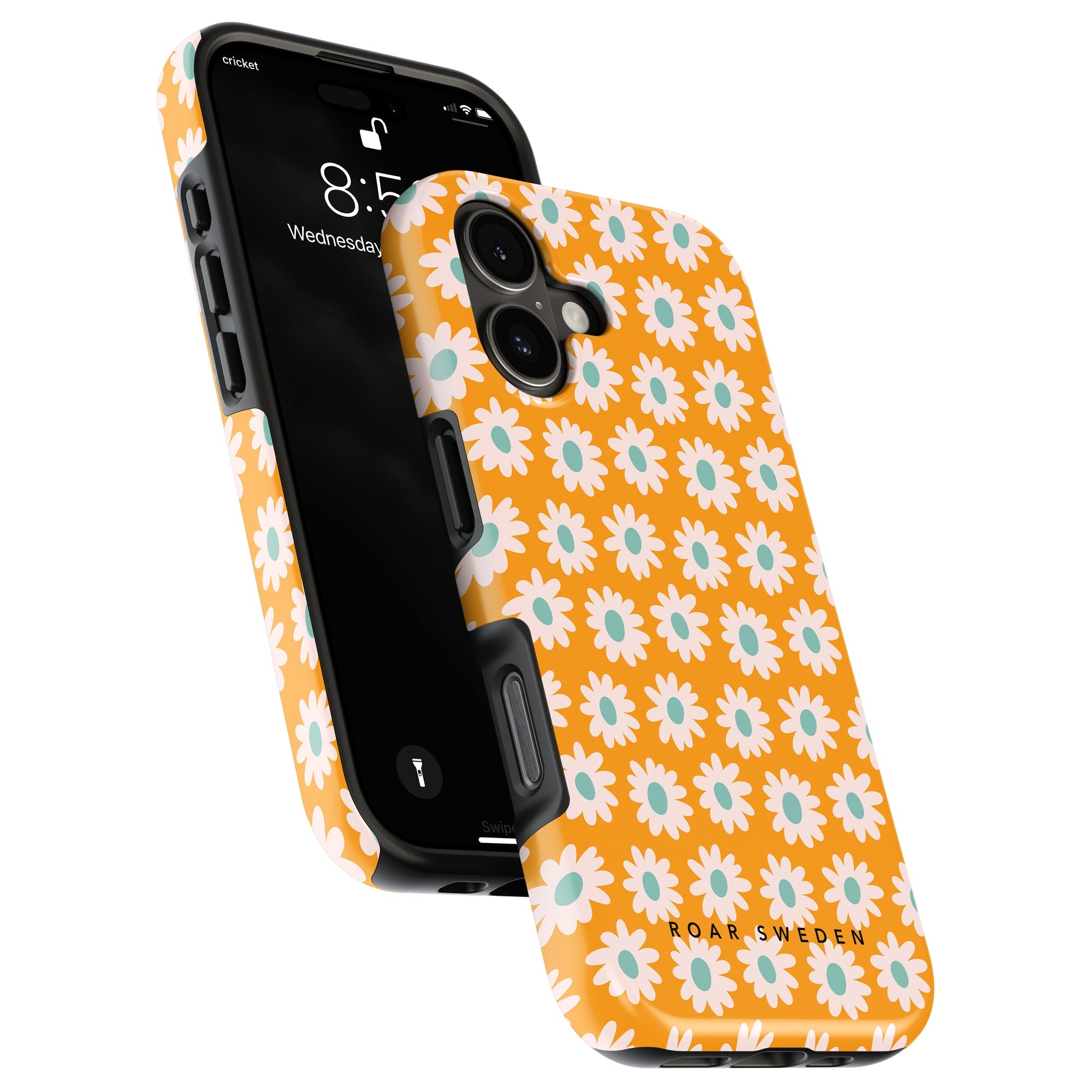 Tough mobilskal – Vårblomma Orange