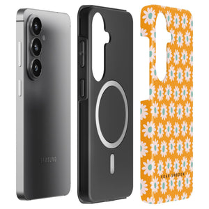 Vårblomma Orange - Magnetic Tough Phone Case