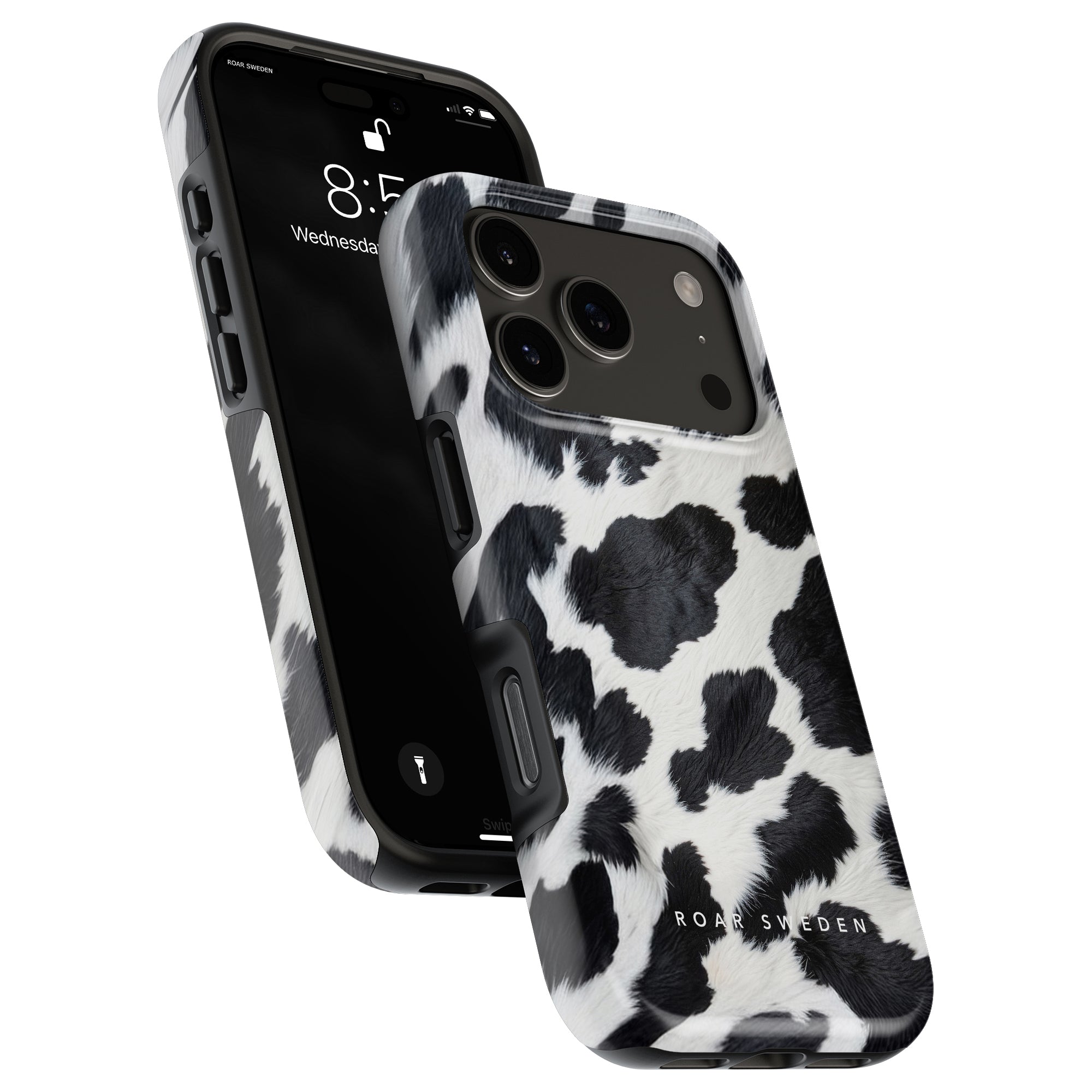 Cow MagSafe mobilskal – White Cow