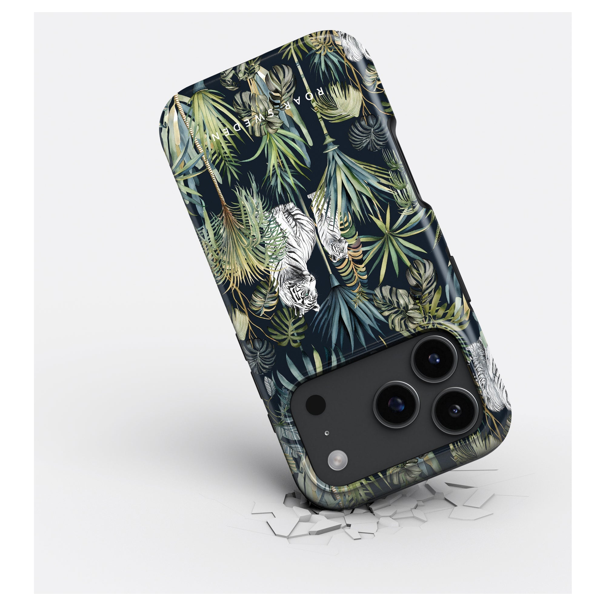 Tiger MagSafe mobilskal – White Tiger