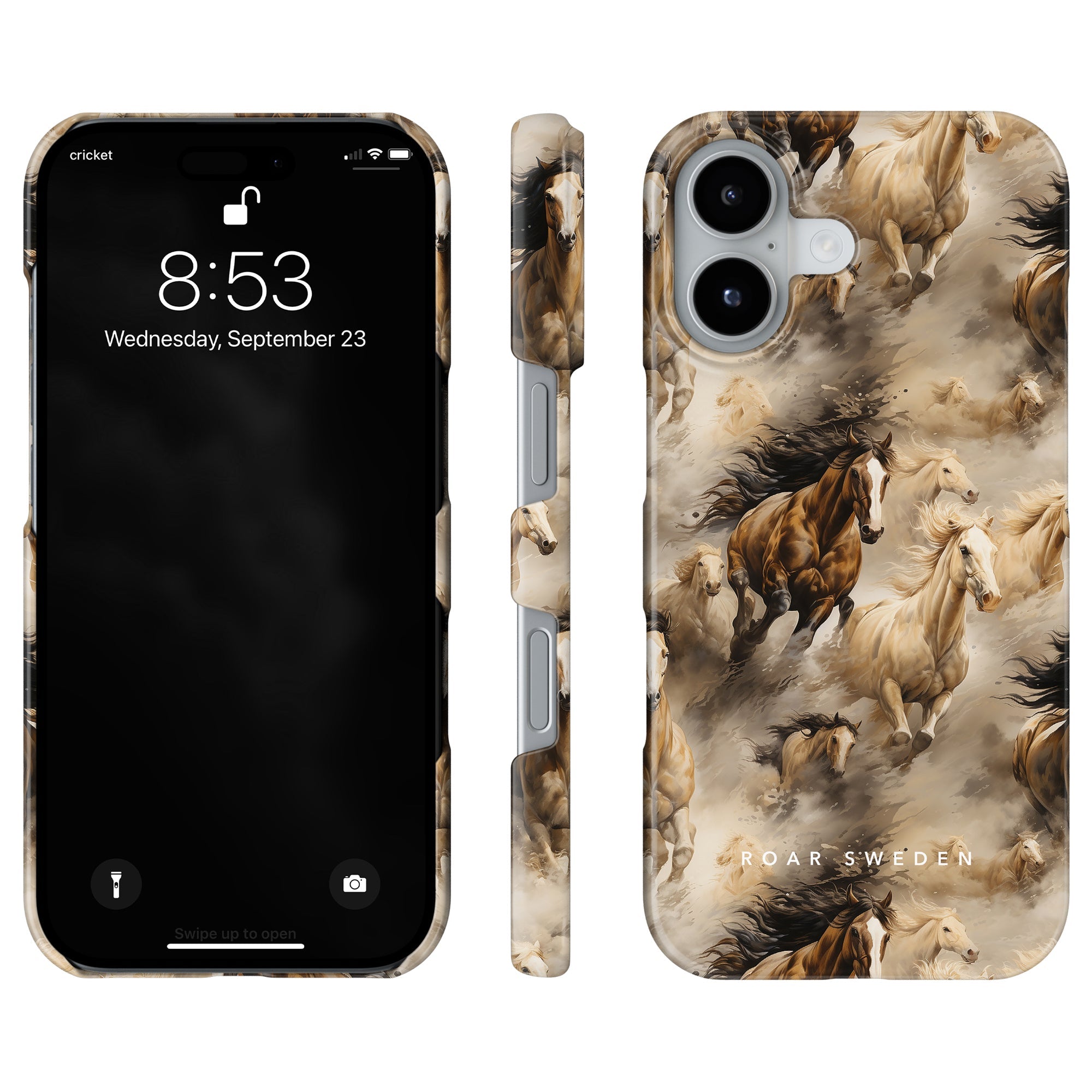 Plaid Horse Slim mobilskal – Wild Horses