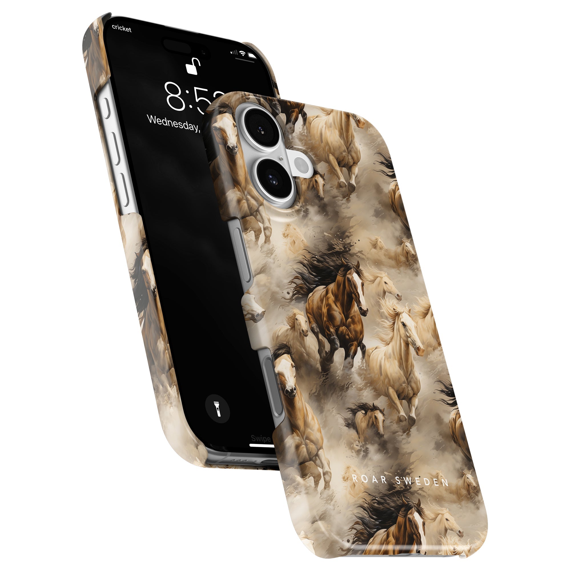 Plaid Horse Slim mobilskal – Wild Horses