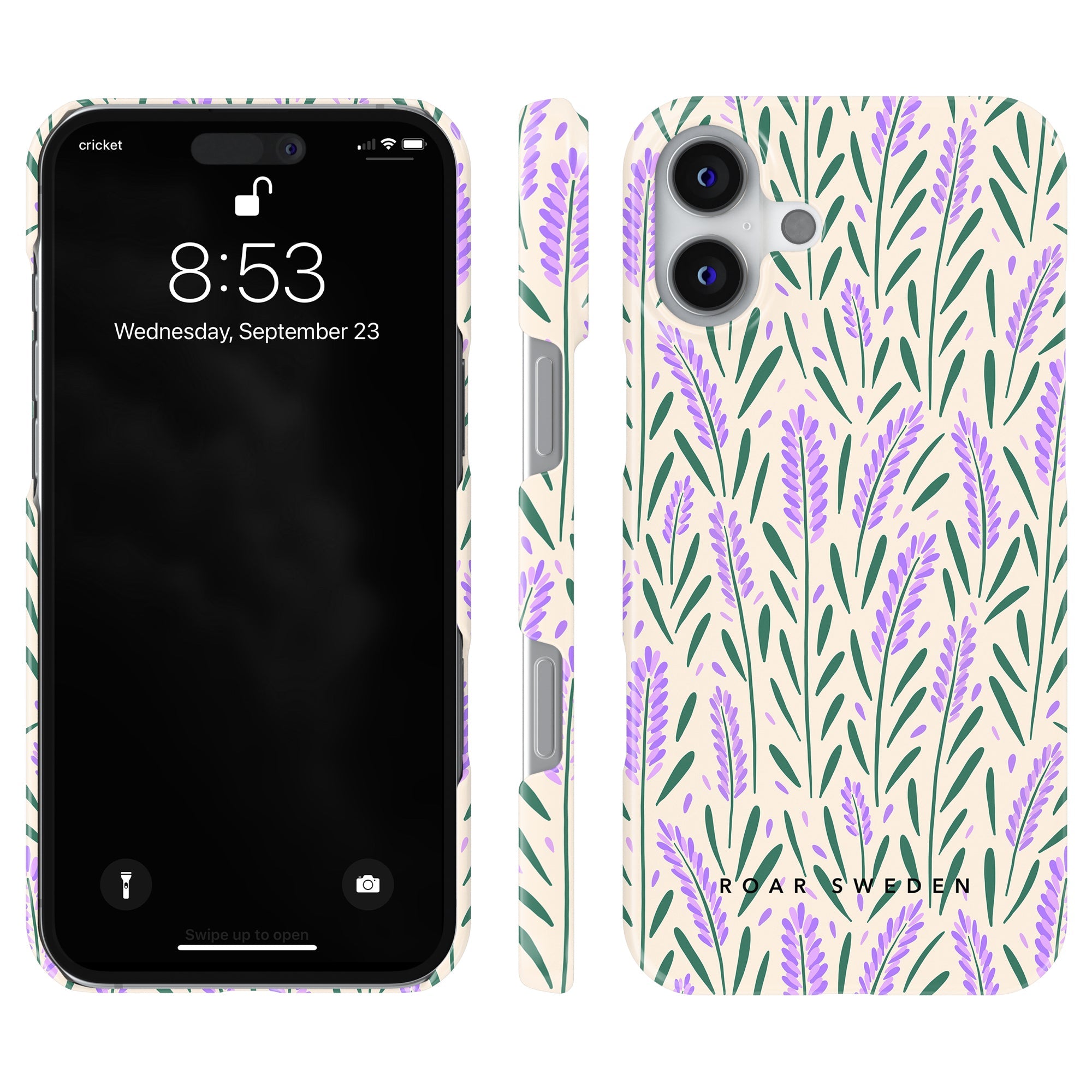 Slim mobilskal – Wild Lavender