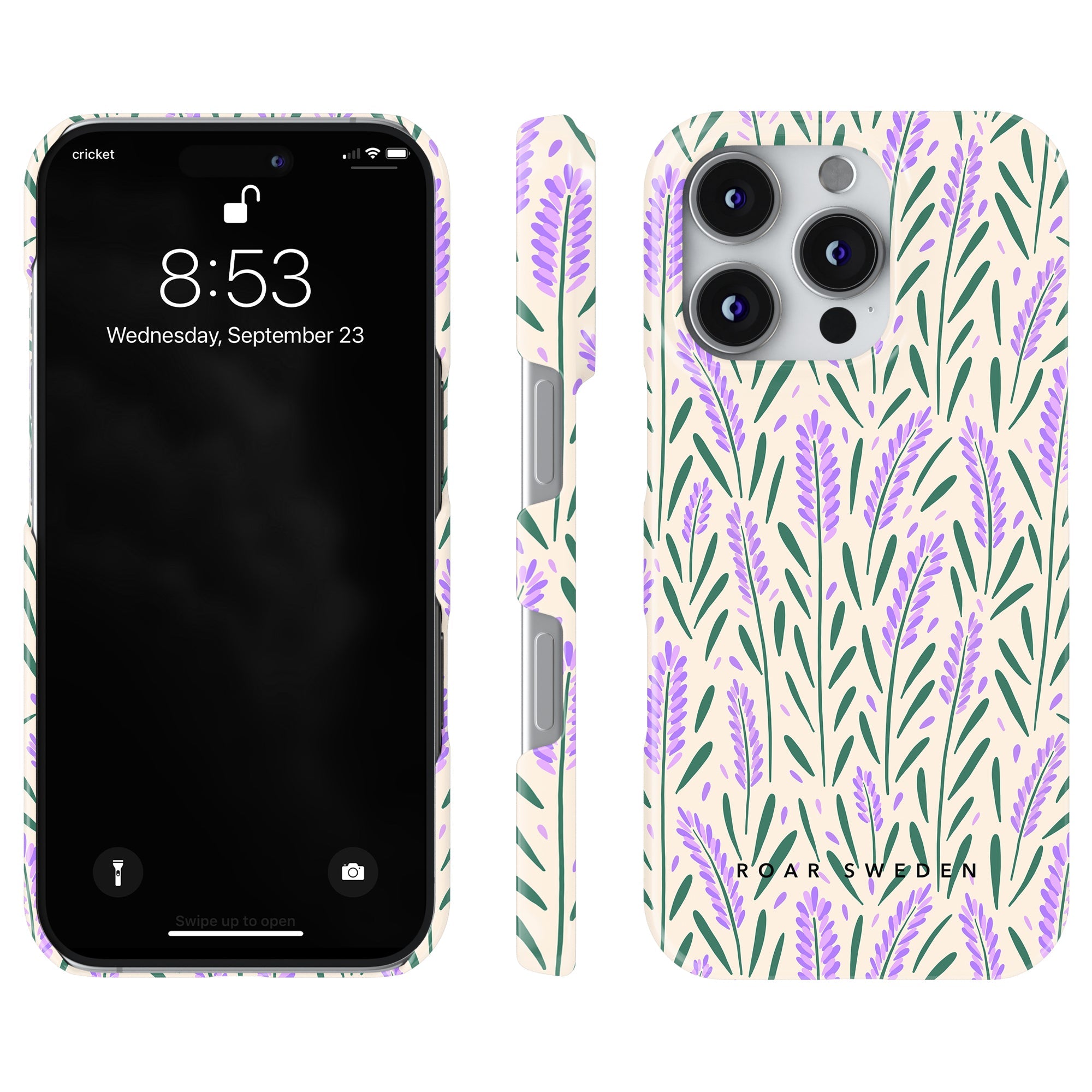Slim mobilskal – Wild Lavender