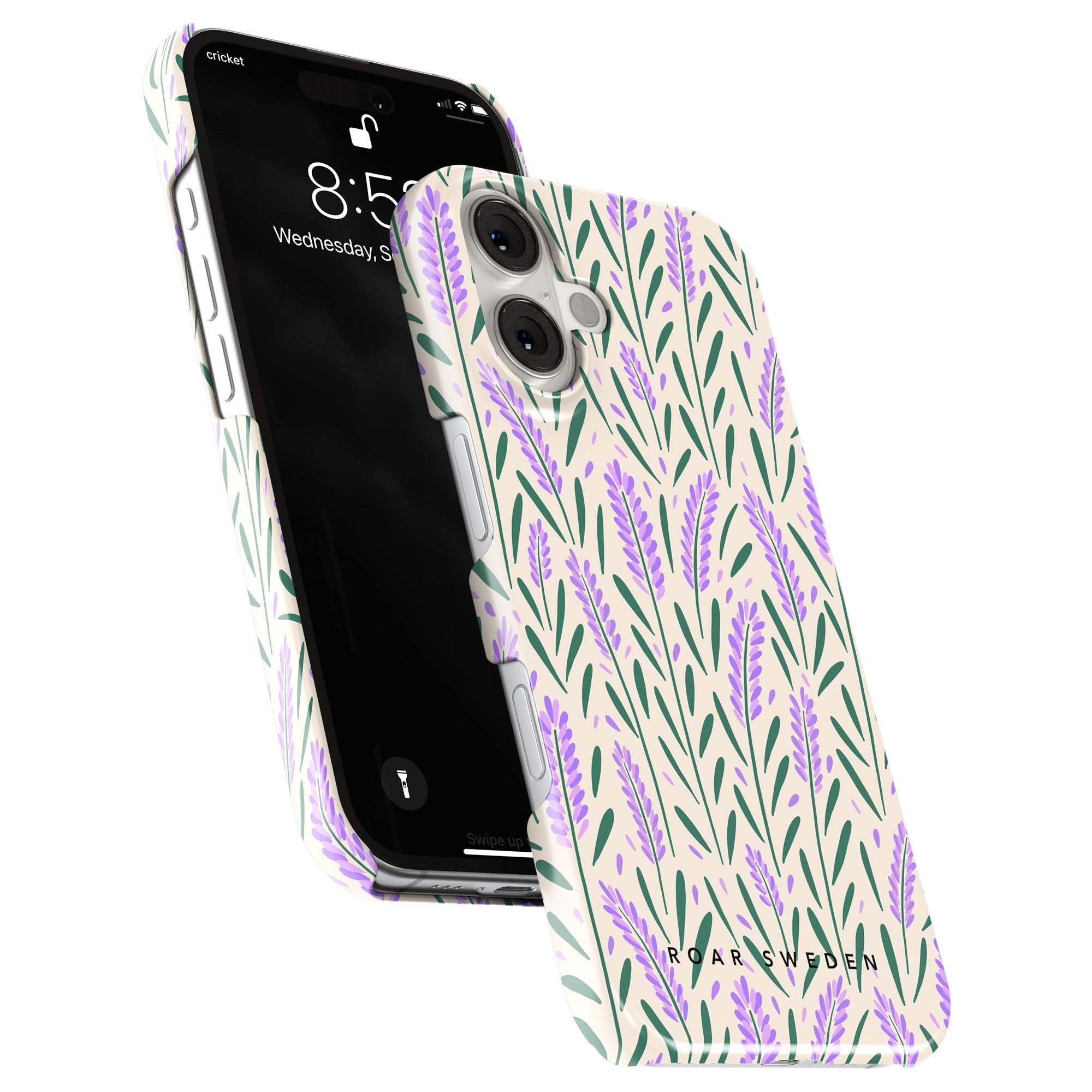 Slim mobilskal – Wild Lavender