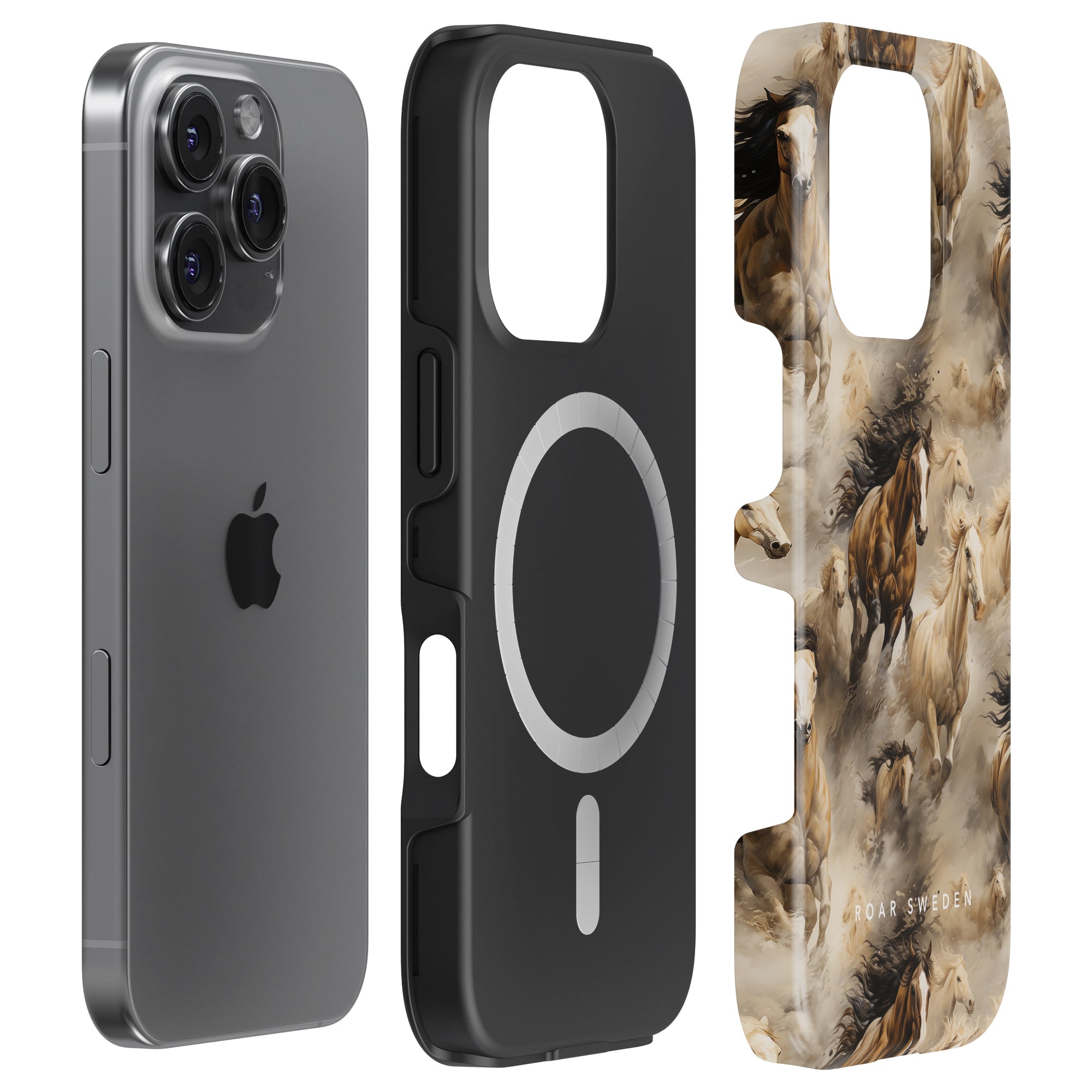 Plaid Horse MagSafe mobilskal – Wild Horses