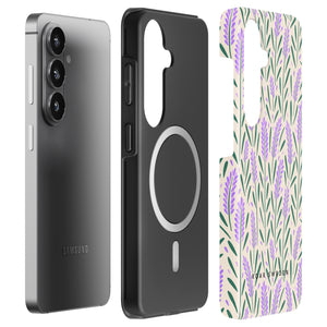 Wild Lavender - Magnetisk robust telefoncover